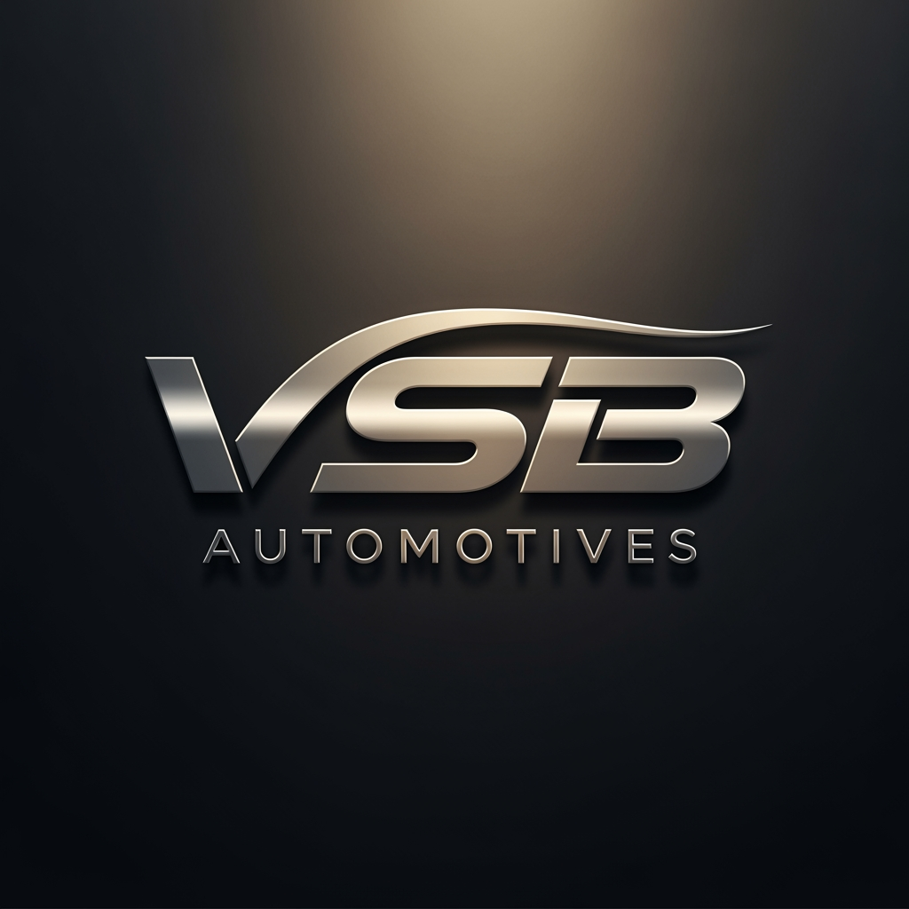 AI Design for i have my automotives business which is known as vsb automotives please provide me ideas for making logo of "VSB automotives"