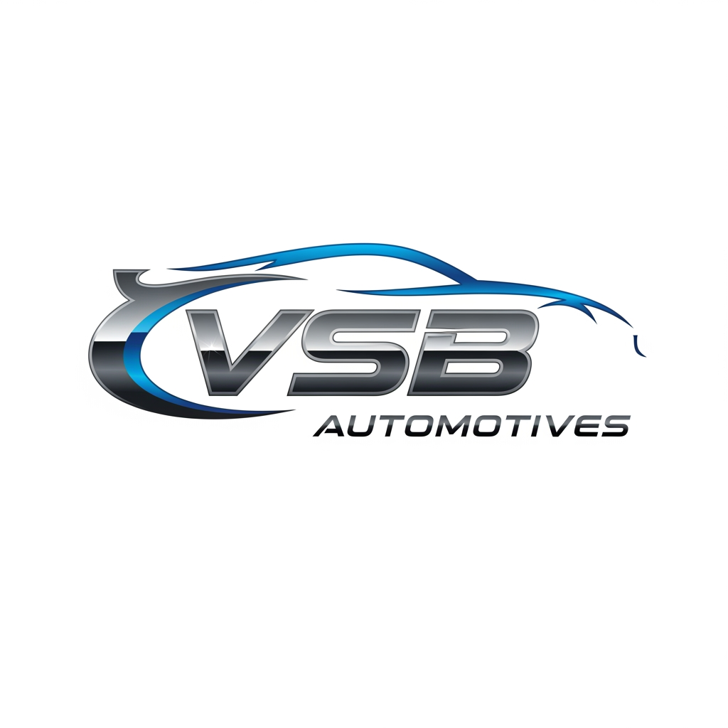 AI Design for i have my automotives business which is known as vsb automotives please provide me ideas for making logo of "VSB automotives"