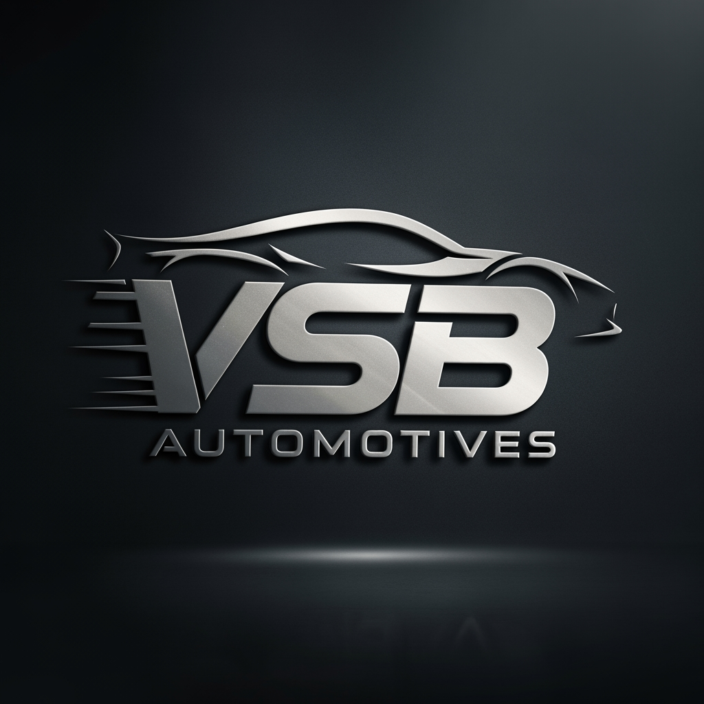 AI Design for i have my automotives business which is known as vsb automotives please provide me ideas for making logo of "VSB automotives"