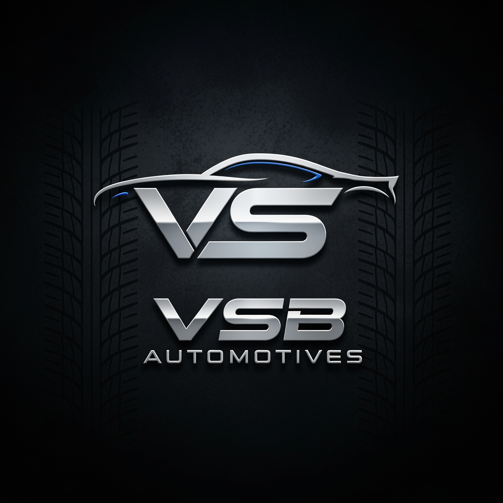 AI Design for i have my automotives business which is known as vsb automotives please provide me ideas for making logo of "VSB automotives"