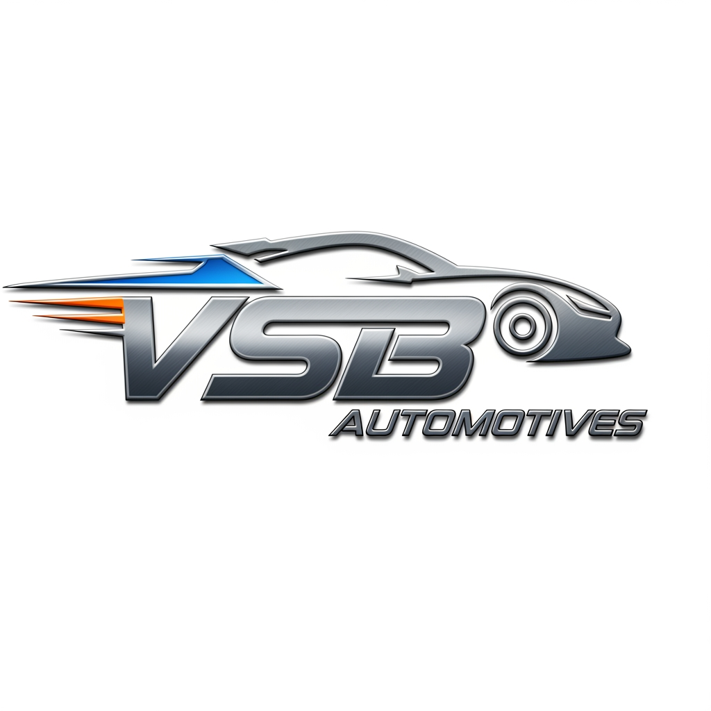 AI Design for i have my automotives business which is known as vsb automotives please provide me ideas for making logo of "VSB automotives"