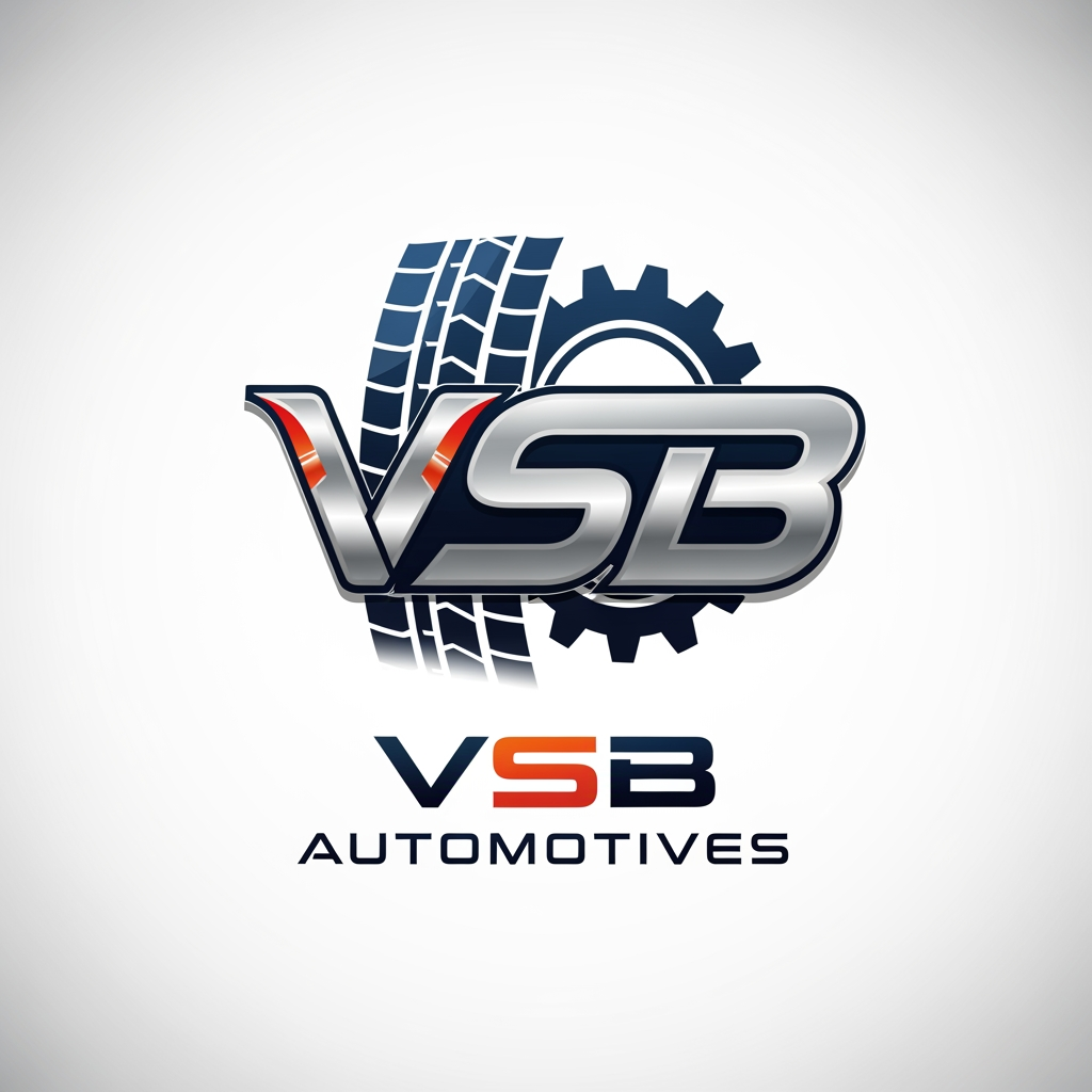 AI Design for i have my automotives business which is known as vsb automotives please provide me ideas for making logo of "VSB automotives"