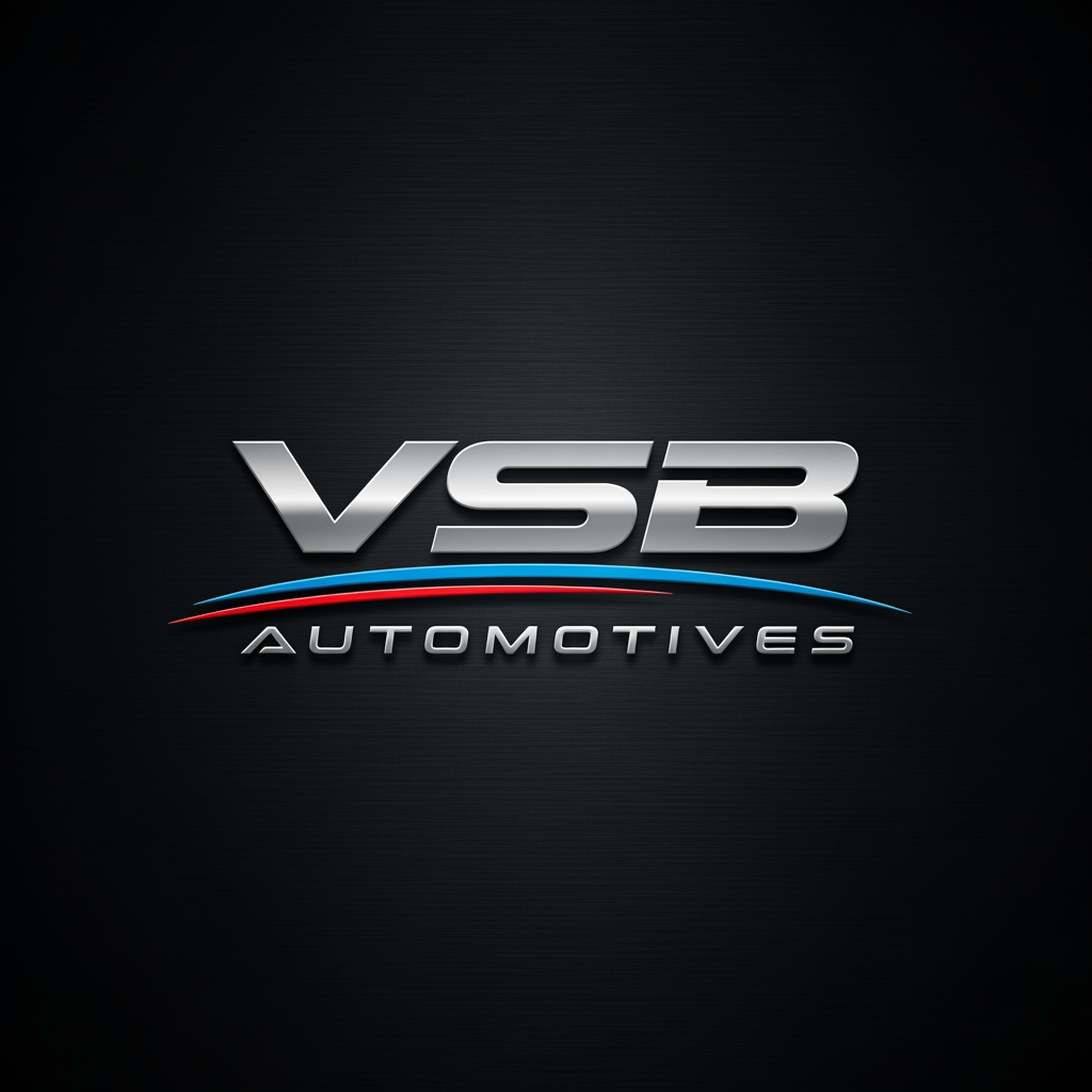 AI Design for i have my automotives business which is known as vsb automotives please provide me ideas for making logo of "VSB automotives"