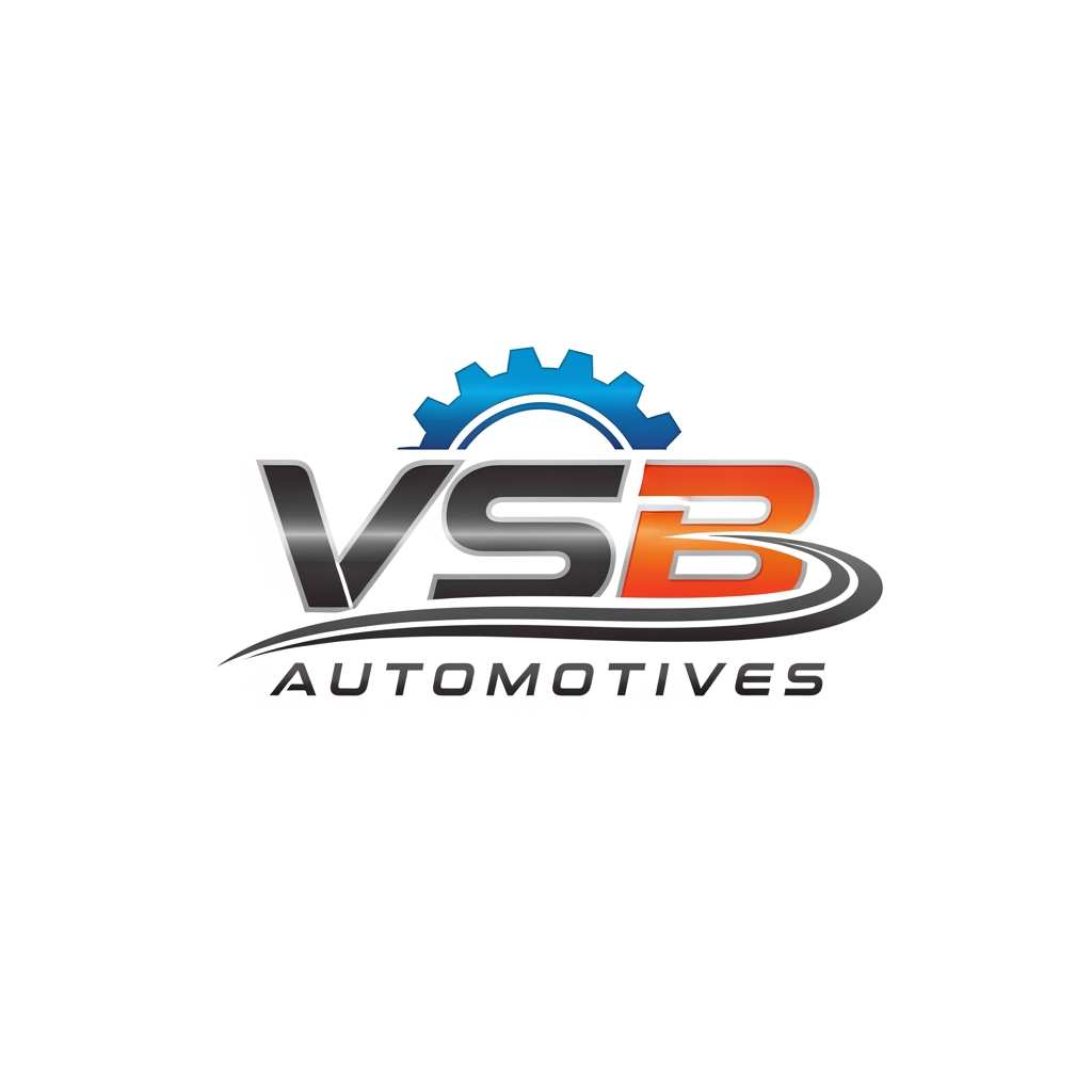 AI Design for i have my automotives business which is known as vsb automotives please provide me ideas for making logo of "VSB automotives"