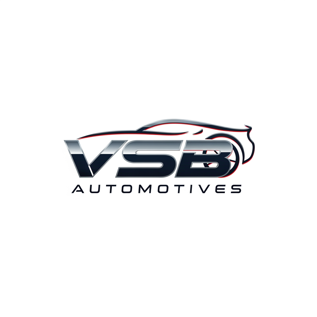 AI Design for i have my automotives business which is known as vsb automotives please provide me ideas for making logo of "VSB automotives"