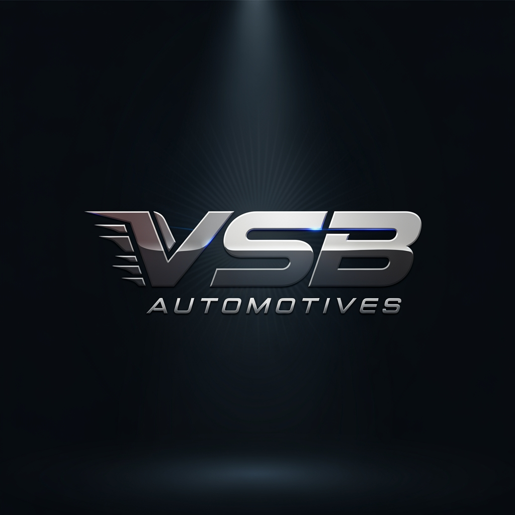 AI Design for i have my automotives business which is known as vsb automotives please provide me ideas for making logo of "VSB automotives"