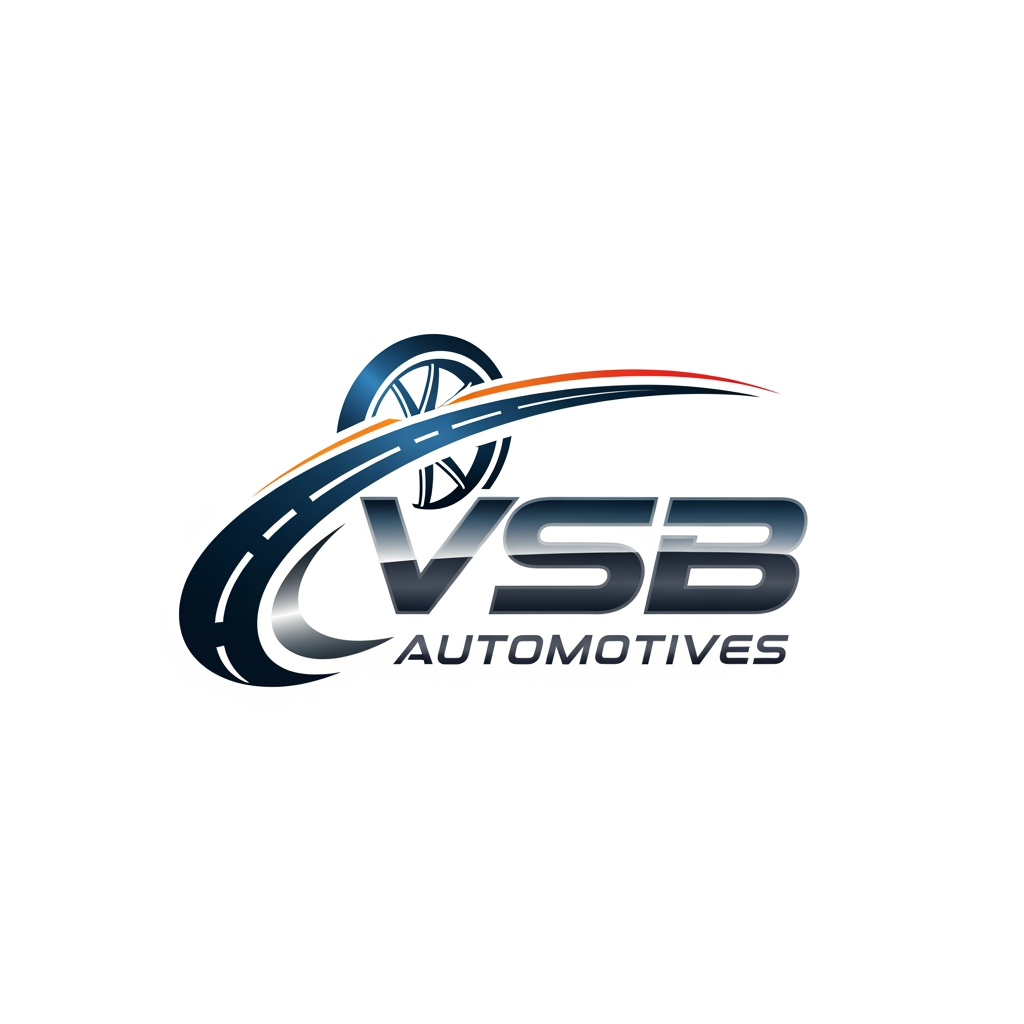 AI Design for i have my automotives business which is known as vsb automotives please provide me ideas for making logo of "VSB automotives"
