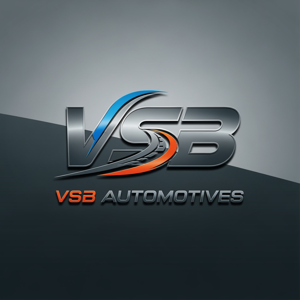 AI Design for i have my automotives business which is known as vsb automotives please provide me ideas for making logo of "VSB automotives"