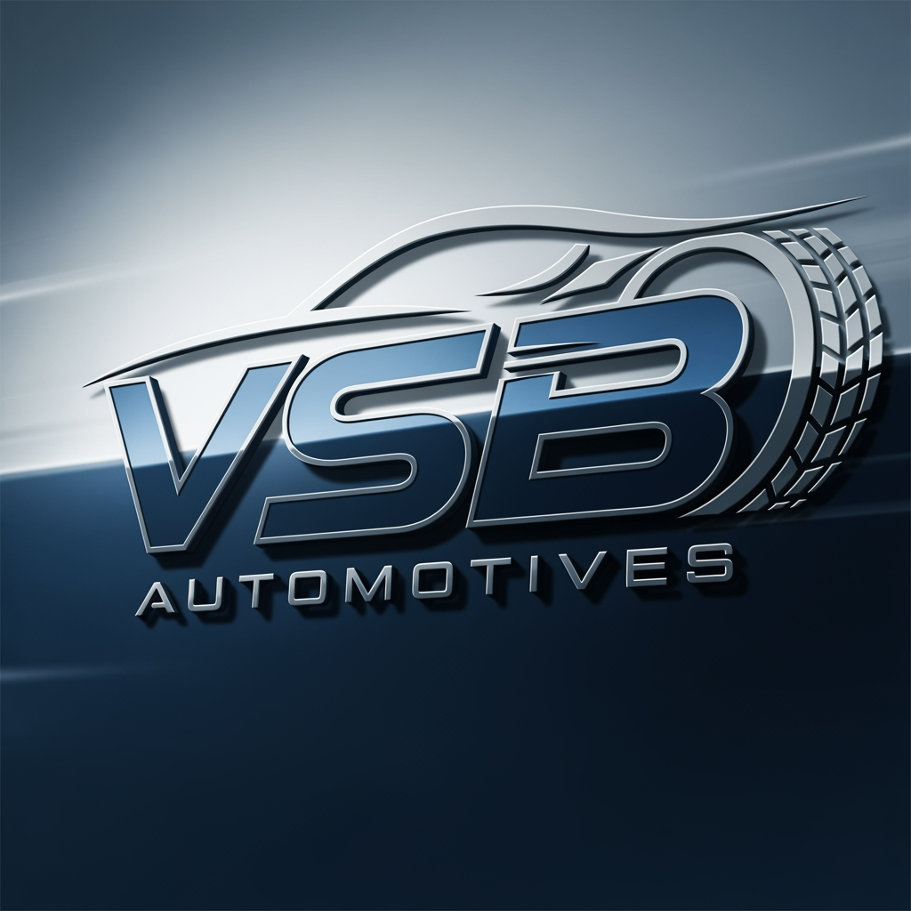AI Design for i have my automotives business which is known as vsb automotives please provide me ideas for making logo of "VSB automotives"