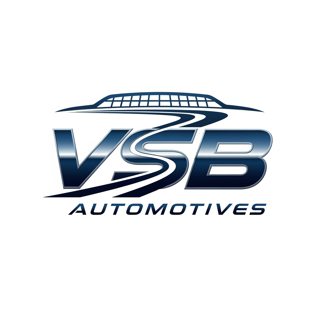 AI Design for i have my automotives business which is known as vsb automotives please provide me ideas for making logo of "VSB automotives"