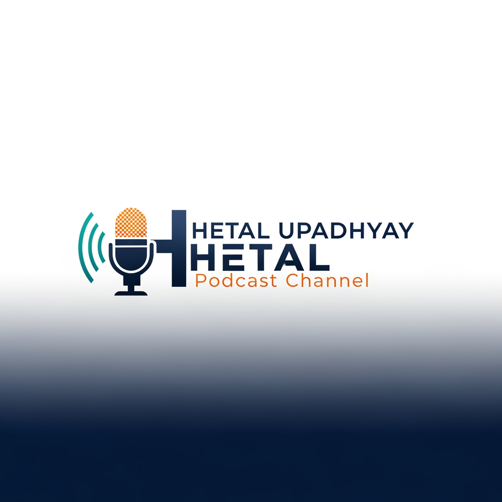 AI Design for I want to create a logo for my friend (Hetal Upadhyay ) A new Poscast Channel on social media.