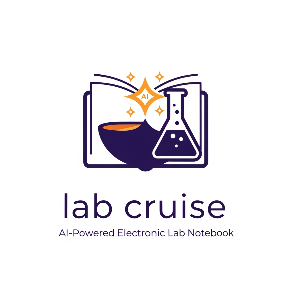AI Design for Brand name: lab cruise
What it is: An AI-powered Electronic Lab Notebook (ELN) for research labs, universities, and QA/industrial teams. It digitizes the traditional mentor–student knowledge chain: Gurus (leads) assign roles, review and sign off work; Shishyas (members) record experiments in structured observation logs; the AI assistant answers questions only from the lab's own past experiments — the lab's collective memory, never invented answers. Core ideas: structured record-keeping, accountability (every action attributed), approval chains, safety, and knowledge passed down a lineage.
Brand story to capture: "Gurukul" is the ancient Indian tradition of learning at the teacher's side — knowledge flowing from Guru to Shishya, generation after generation. This product is that tradition rebuilt as software: the lab notebook as a living lineage of knowledge. The logo should fuse this heritage with modern science/AI — ancient wisdom, digital precision.
Symbol directions to explore (pick the strongest, don't combine all):

A diya (oil lamp) whose flame is a four-pointed AI sparkle — the lamp of knowledge, now AI-lit; could sit above or within a minimal conical flask or open book.
A banyan/peepal tree whose branches form a hierarchy (one root, branching tiers — echoing Guru → Subguru → Shishya) with leaves as data points or circuit nodes.
An open book or palm-leaf manuscript whose pages transform into rising steps or a flask outline — the record becoming the research.
A negative-space monogram "G" containing a flame, leaf, or flask.

Personality: wise, trustworthy, disciplined, calm — institutional enough for a university, modern enough for a SaaS dashboard. NOT playful, NOT corporate-sterile, NOT religious/spiritual imagery beyond the lamp/tree metaphors.
Color palette: deep indigo or dark teal as the base (trust, depth, academia) with a warm saffron/marigold-gold accent (the flame, the Indian heritage note). Optional supporting aqua for the tech/AI feel. Avoid: red, neon, rainbow gradients.
Typography: a clean modern serif or humanist sans with slight warmth — should feel like a respected institution founded yesterday. Wordmark "Gurukul" in title case or letterspaced caps; optional small descriptor line "AI-Powered Lab Notebook."
Style: flat, geometric, minimal — must stay crisp as a 16px favicon and work in single color. Prefer negative-space cleverness over detail. No 3D, no bevels, no stock lab clip-art (microscopes, DNA helixes, atom rings).
Usage: SaaS dashboard header, favicon/app icon, institutional documents, pitch decks.