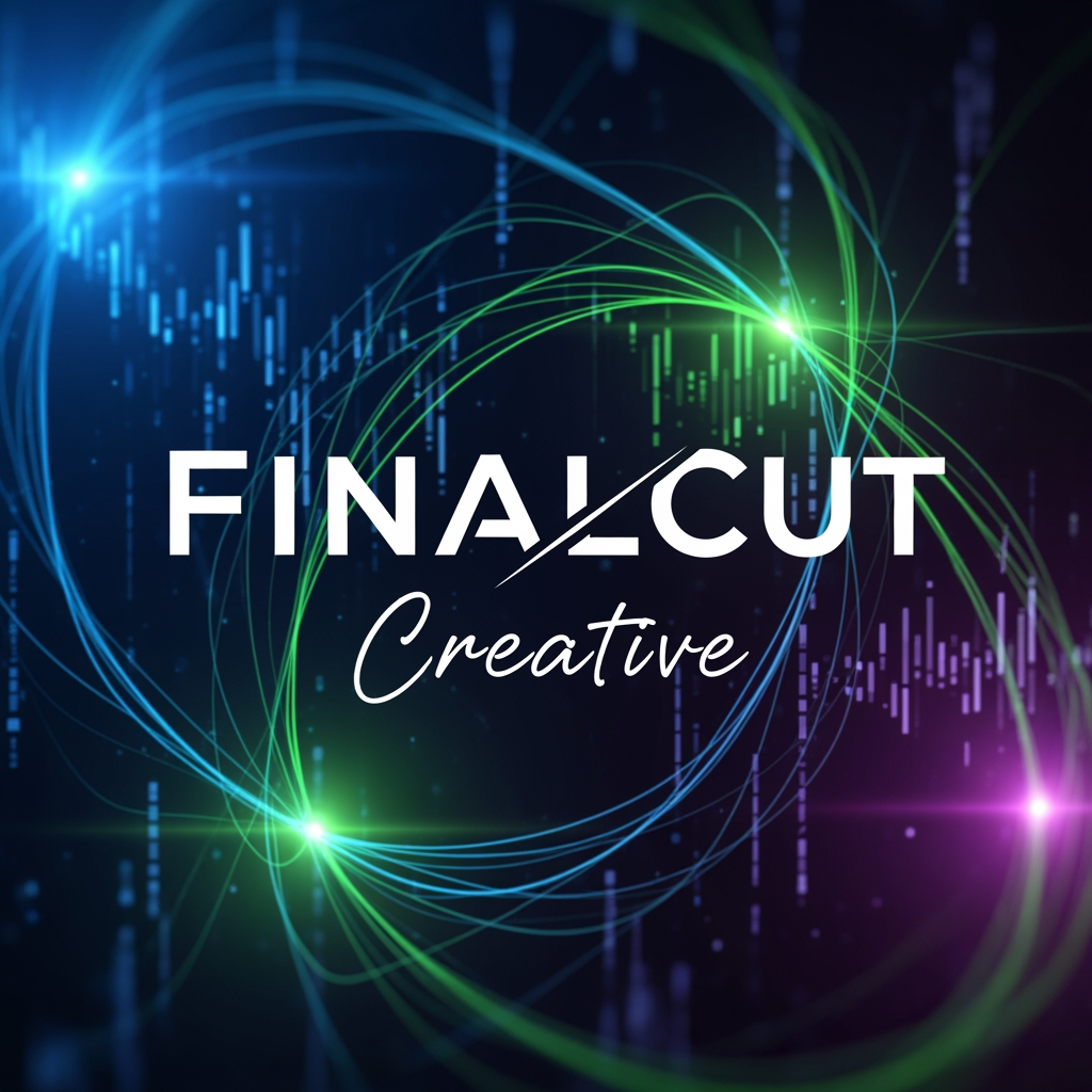 AI Design for my brand name is finalcut creative my brand doing digital marketing