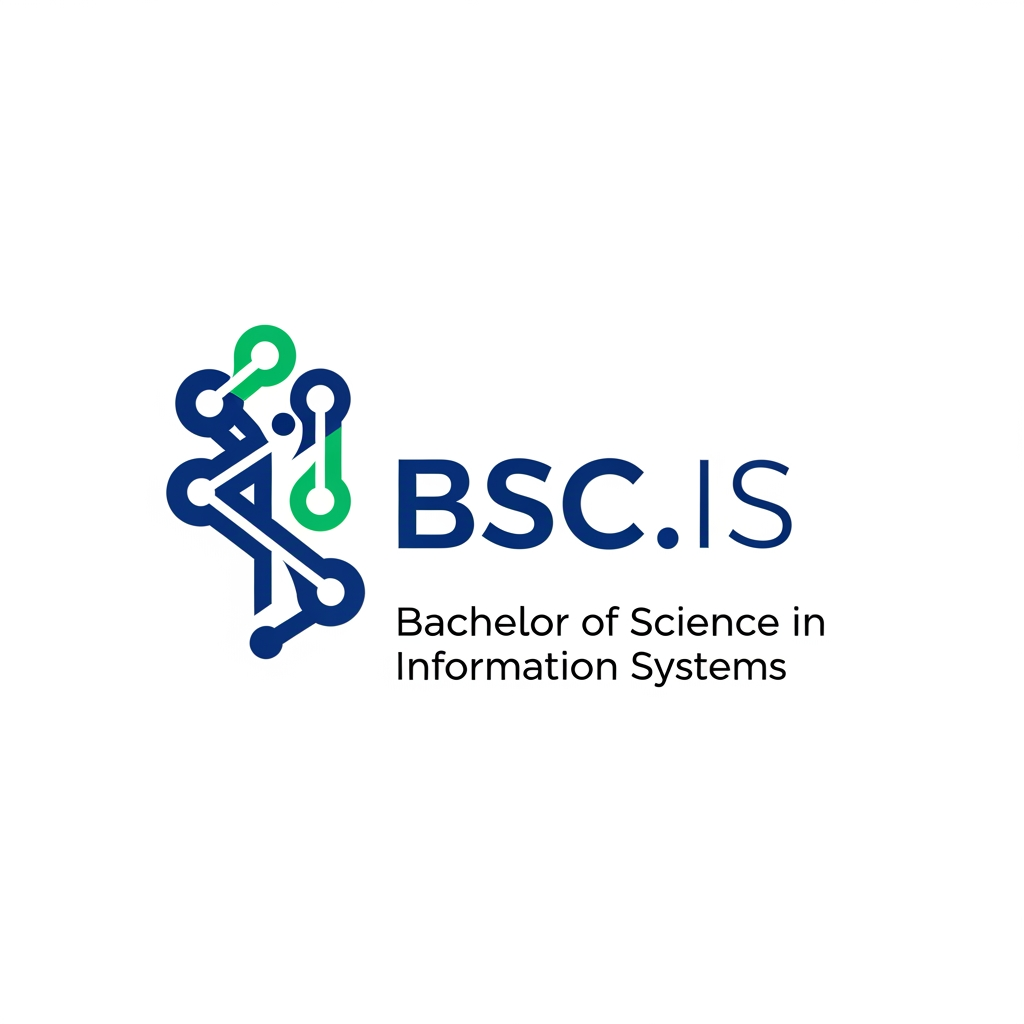 AI Design for create a logo for a BSC.IS degree