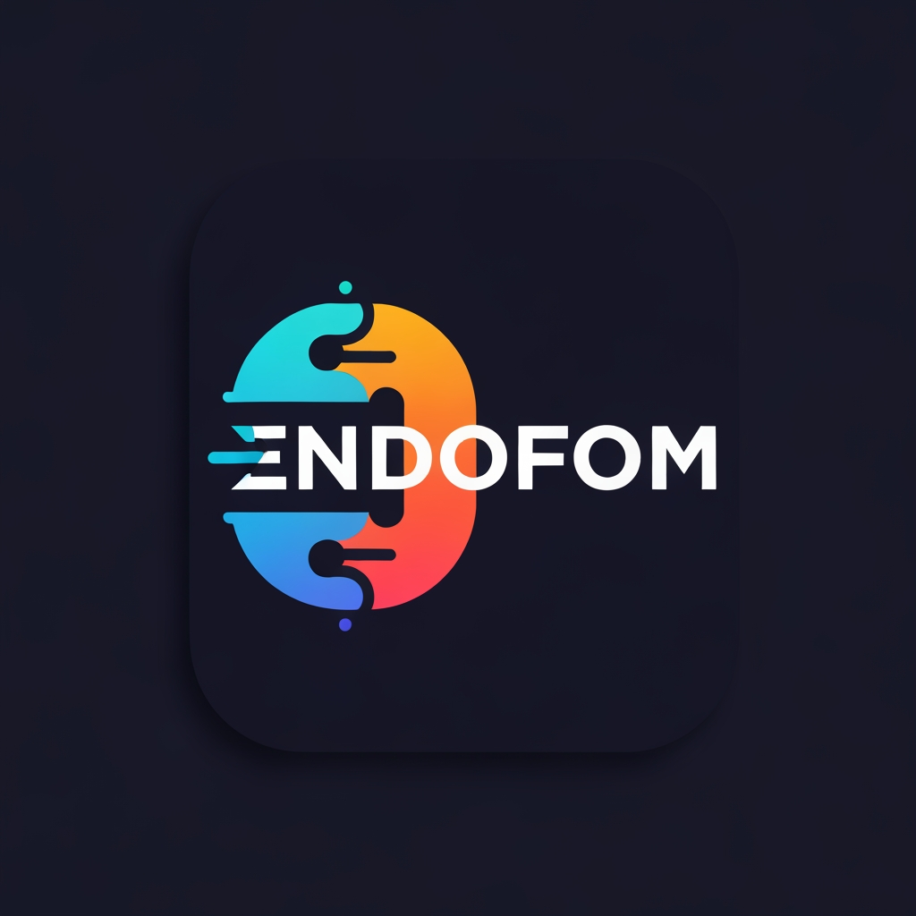 AI Design for I Want to make a logo for my app ENDOFOM