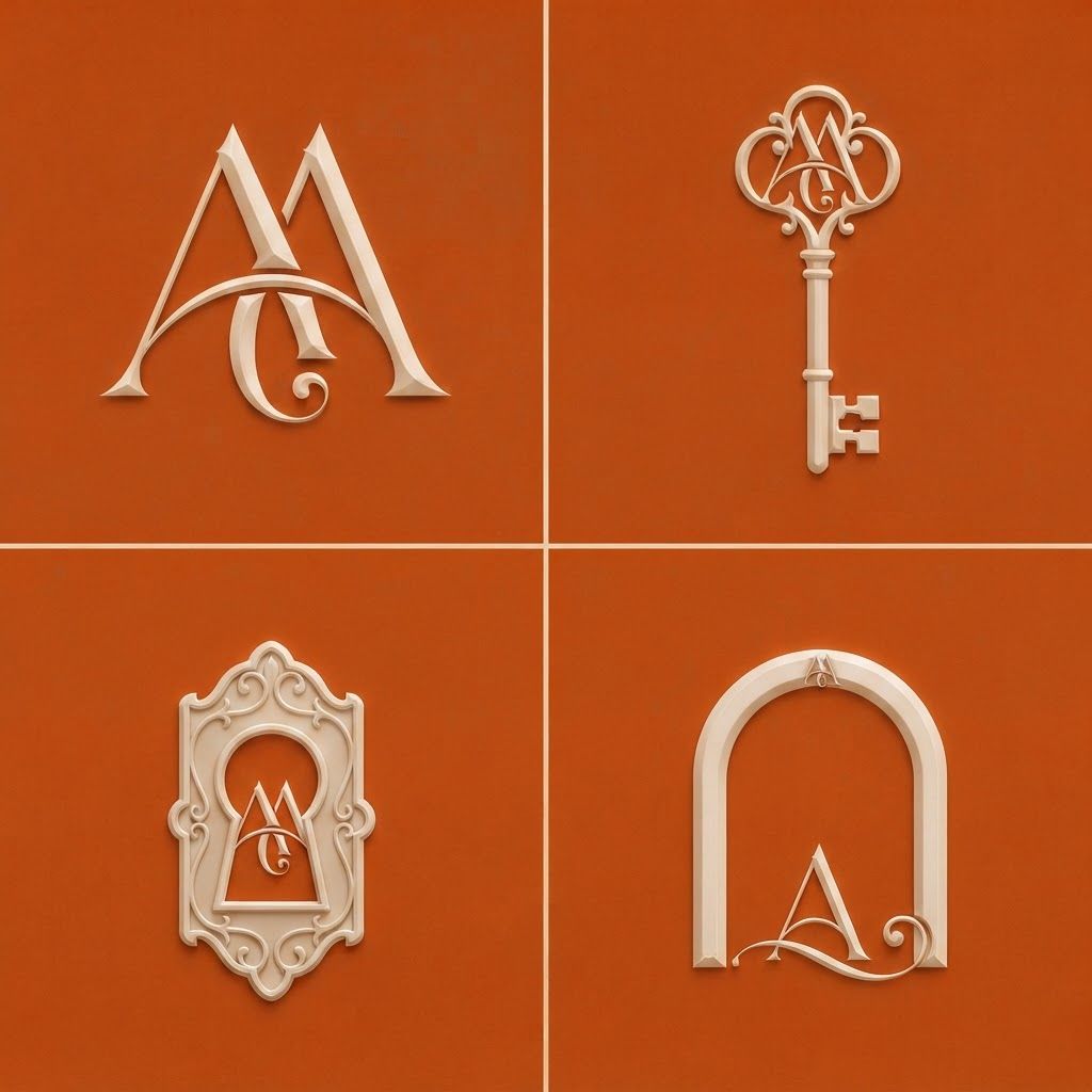 AI Design for ideas for our profile picture on instagram for the brand in a symbol. no text more variations