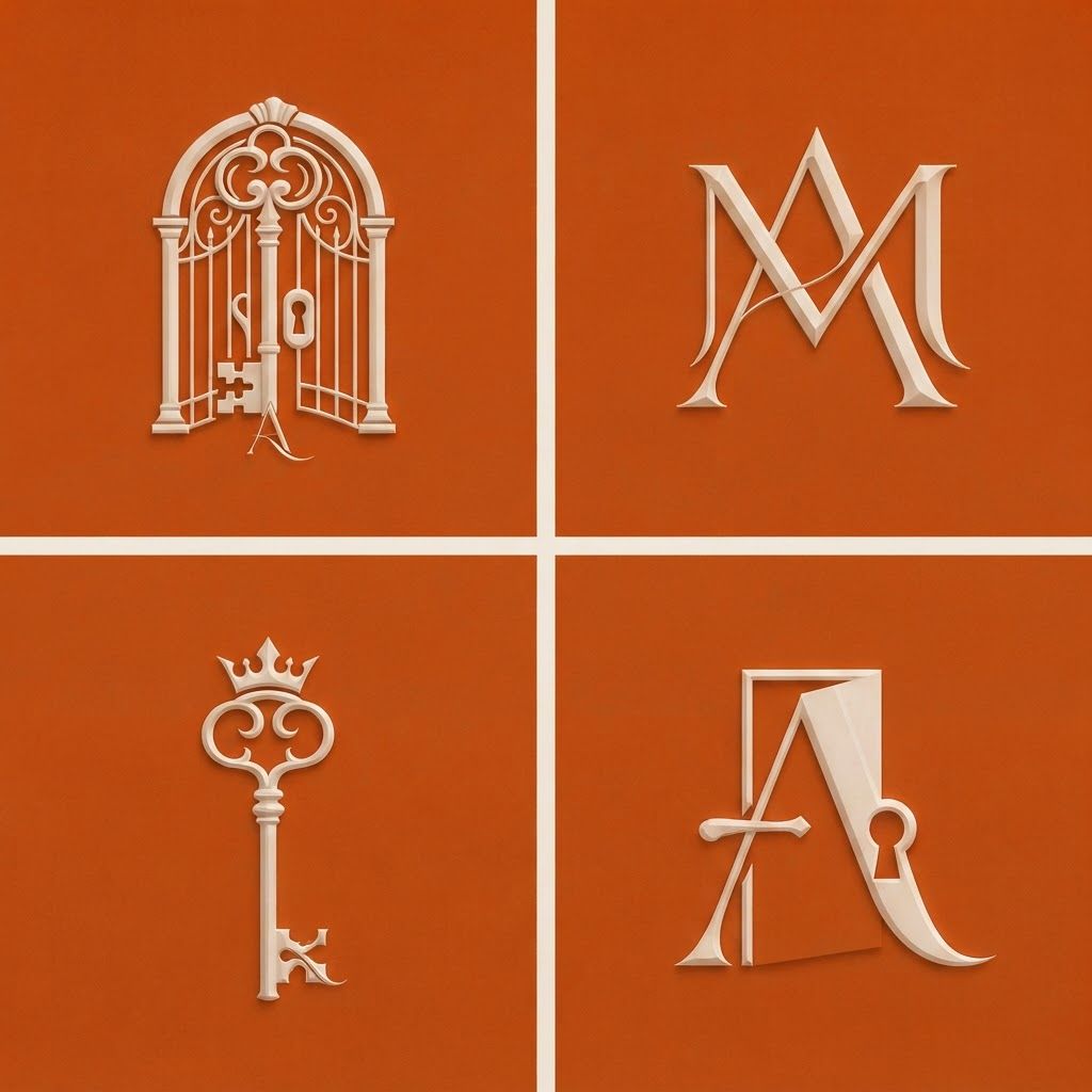 AI Design for ideas for our profile picture on instagram for the brand in a symbol. no text more variations