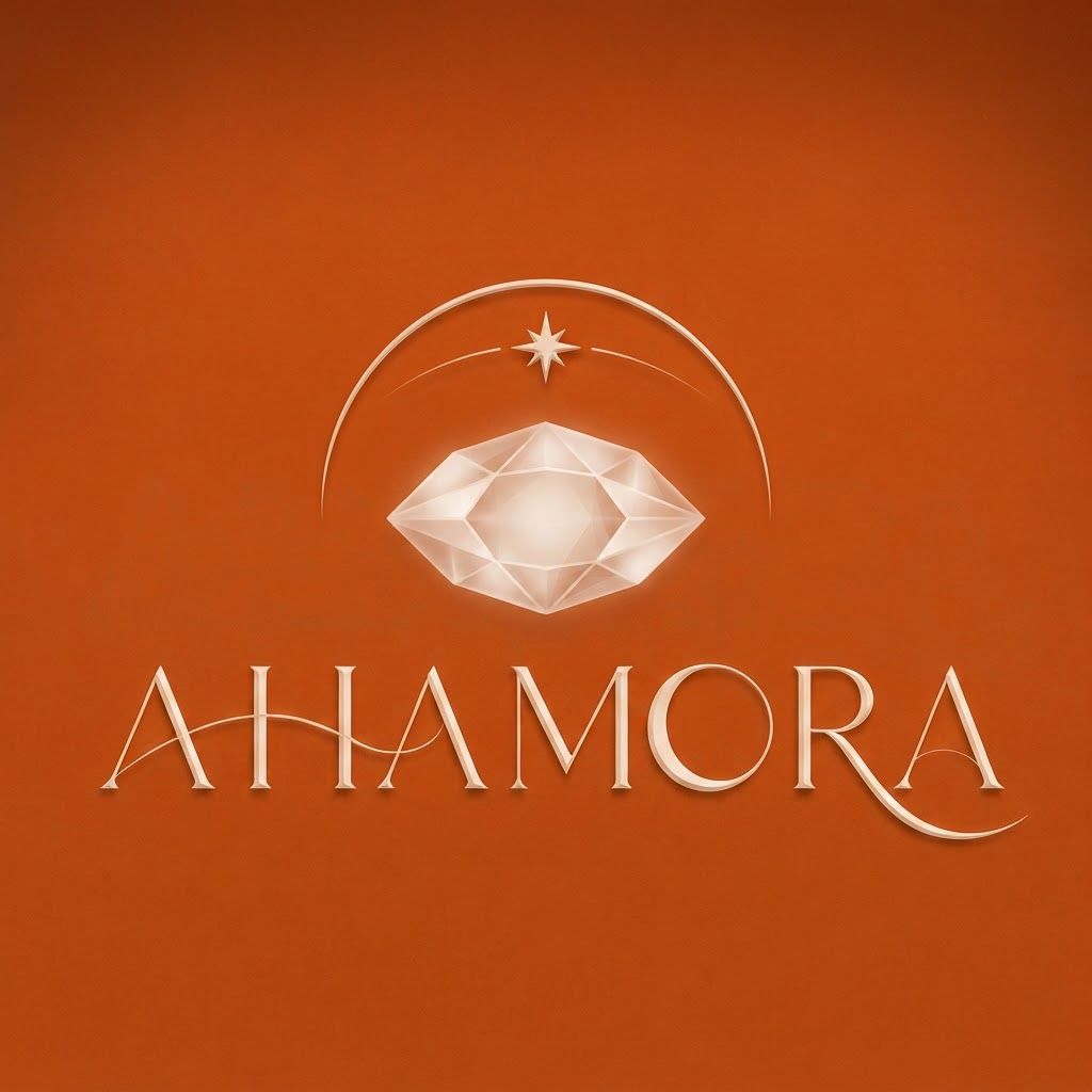 AI Design for can you create a logo for this name. the idea is "I AM" i want a symbol that defines " I AM" without letters, something elegant and subtle that also defines our brand products that majorly delas in crystals, journals, decks something with regards to peace and self reflection, subtleeee more more more more more