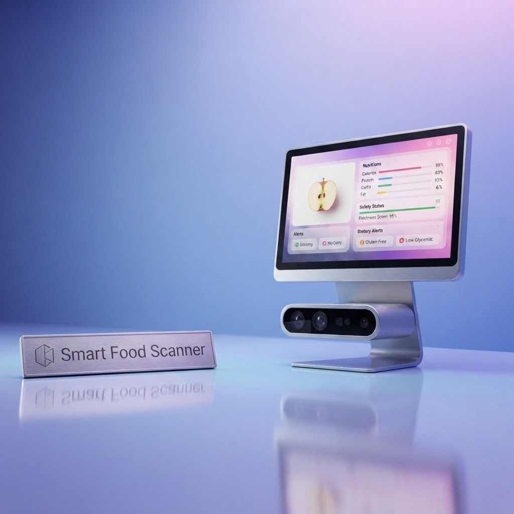 AI Design for smart food scanner