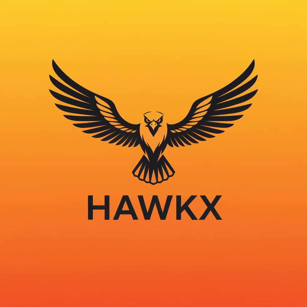 AI Design for I have a tradping platform name Hawkx so can you make a logo for my platform