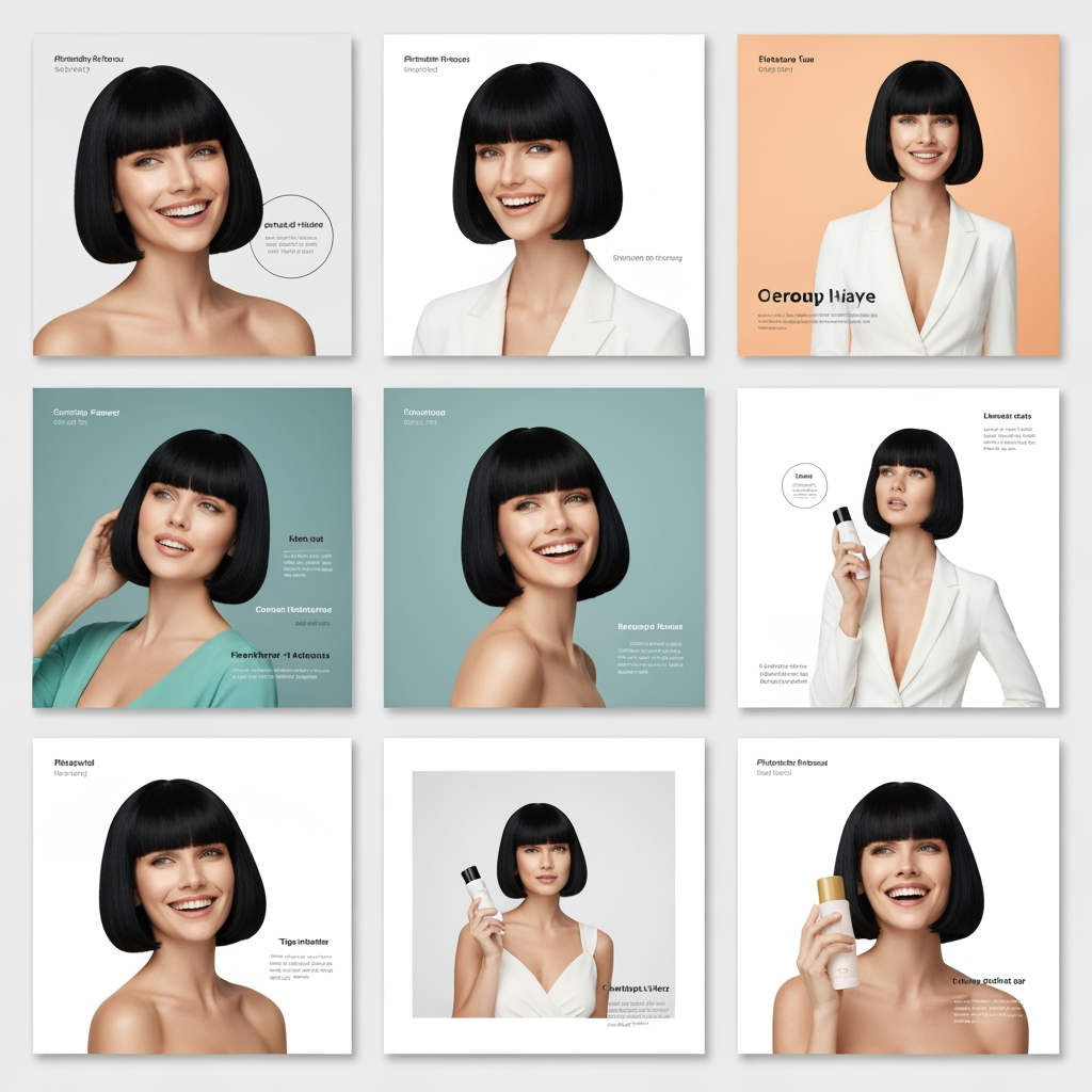 AI Design for Square social feed visual concept for Carousel posts for a product launch. Strong central subject, clean composition, platform-ready crop, cohesive color and mood, clear empty area for caption or headline to be added later, no readable text generated.