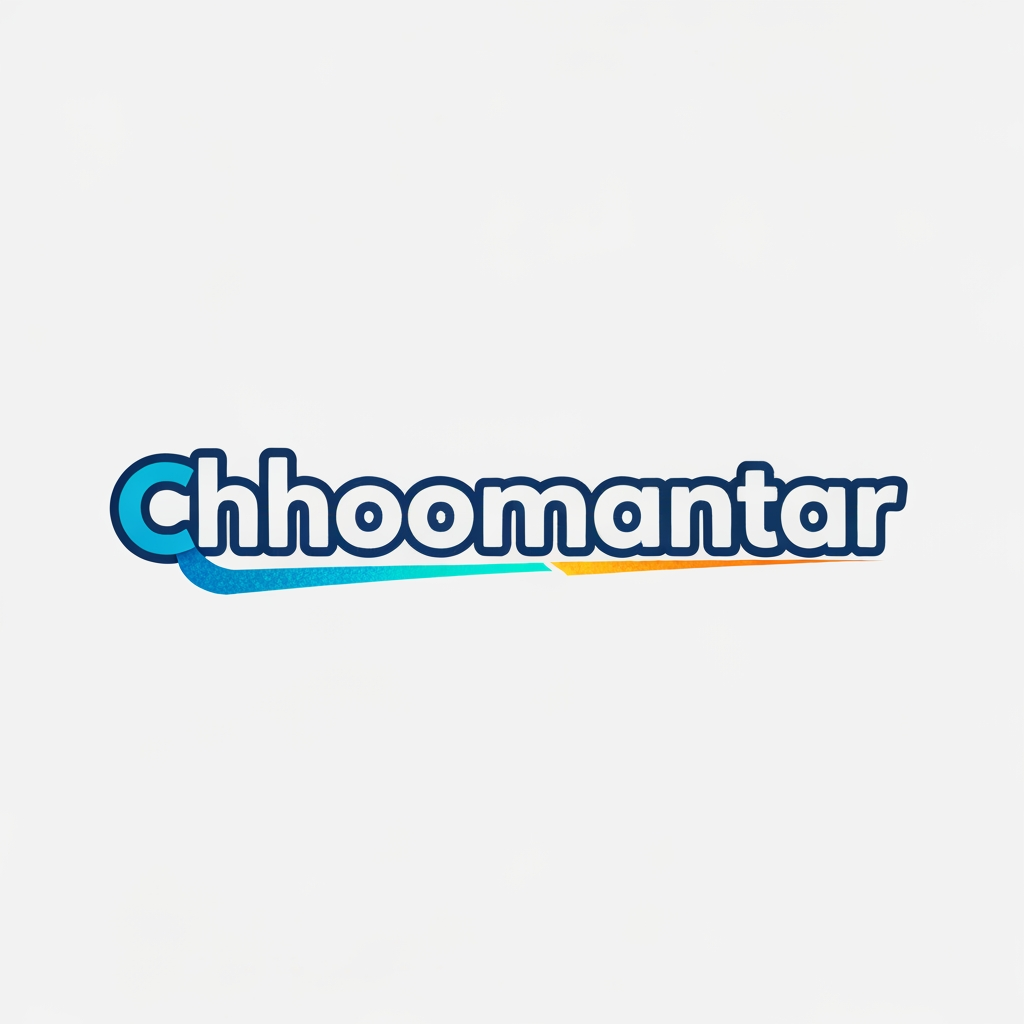 AI Design for make a logo for chhoomantar ,realstic type logo for gen G