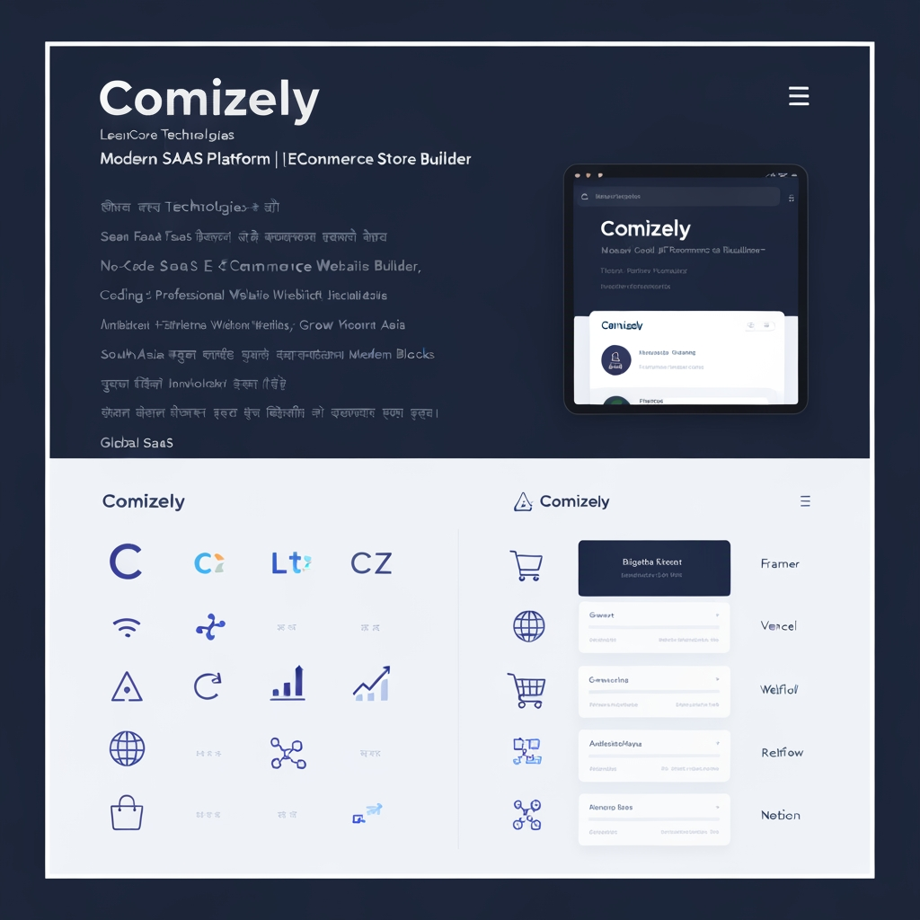 AI Design for লোগো ডিটেইলস:
লোগোর নাম: Comizely
কোম্পানি টাইপ: Modern SaaS Platform | No-Code ECommerce Store Builder
০
ব্র্যান্ড সম্পর্কে: Comizely হলো LeanCore Technologies-এর একটি আধুনিক SaaS প্রোডাক্ট। এটি একটি No-Code E-Commerce Website Builder, যার মাধ্যমে Coding ছাড়াই খুব সহজে Professional Website এবং Online Store তৈরি, পরিচালনা ও Grow করা যায়।
আমাদের লক্ষ্য হলো South Asia-এর উদ্যোক্তাদের জন্য অনলাইন ব্যবসা শুরু করা এবং পরিচালনা করা আরও সহজ, দ্রুত ও স্মার্ট করে তোলা।
লোগো স্টাইল: আমরা এমন একটি লোগো খুঁজছি যা হবে—
Clean
Modern
Premium
Minimal
Memorable
Timeless
International Standard
লোগোটি দেখলেই যেন একটি আধুনিক Global SaaS Brand–এর অনুভূতি আসে।
ব্র্যান্ড পার্সোনালিটি: লোগোর মাধ্যমে ফুটে উঠতে হবে—
Smart
Innovative
Fast
Professional
Reliable
Modern
Scalable
ডিজাইন রেফারেন্স: নিচের ব্র্যান্ডগুলোর ডিজাইন দর্শন ও মিনিমাল স্টাইল থেকে অনুপ্রেরণা নেওয়া যেতে পারে—
Framer
Linear
Vercel
Webflow
Stripe
Notion
অনুপ্রেরণা নেওয়া যাবে, তবে কোনোভাবেই কপি করা যাবে না।
লোগো প্রেফারেন্স:
Clean & Minimal
Modern SaaS Feel
Geometric Style
Unique & Memorable
Professional
Scalable
Strong Wordmark
Lettermark / Icon-Based Logo: একটি শক্তিশালী Brand Icon থাকলে অগ্রাধিকার দেওয়া হবে, যা ভবিষ্যতে App Icon, Favicon এবং Brand Symbol হিসেবে আলাদাভাবে ব্যবহার করা যাবে।
আইকন রিকোয়ারমেন্ট: আইকনটি হবে Simple, Unique এবং Brandable। প্রয়োজনে নিচের কনসেপ্টগুলো ব্যবহার করা যেতে পারে—
Letter C
Letter CZ
Abstract Technology Symbol
Connection
Growth
Digital Platform
Automation
Innovation
Building Blocks
Modular System
যা ব্যবহার করা যাবে না: নিচের Generic Element-গুলো ব্যবহার না করার জন্য অনুরোধ করা হচ্ছে—
Shopping Cart
Shopping Bag
Storefront
Trolley
Globe Icon
Generic Marketplace Graphics
Stock Icon
Clipart
AI Template
অতিরিক্ত জটিল বা হিজিবিজি ডিজাইন
আমরা এমন একটি লোগো চাই যা E-Commerce নয়, বরং Technology ও SaaS Platform–এর পরিচয় বহন করবে।
কালার নির্দেশনা: Designer's Choice
Vibrant RGB Color Palette ব্যবহার করতে পারেন।
ব্র্যান্ডের সাথে মানানসই Creative, Premium এবং Modern Color Combination-কে অগ্রাধিকার দেওয়া হবে।
টার্গেট অডিয়েন্স:
Online Entrepreneurs
E-Commerce Business Owners
Facebook Sellers
Instagram Business
WhatsApp Business
TikTok Sellers
Small & Medium Businesses (SMEs)
Startups
Digital Agencies
ব্যবহার: লোগোটি ব্যবহার করা হবে—
Website
Mobile App
Dashboard
Favicon
Social Media
Business Card
Presentation
Marketing Materials
Product UI
Software Interface
তাই লোগোটি ছোট-বড় সব সাইজেই পরিষ্কার, স্কেলেবল এবং সহজে চেনা যায় এমন হতে হবে।
Mockup Presentation (Preferred): ডিজাইনটি নিচের যেকোনো বা একাধিক Mockup-এ উপস্থাপন করলে অগ্রাধিকার দেওয়া হবে—
বিশেষ নির্দেশনা: ডিজাইনারকে সম্পূর্ণ Creative Freedom দেওয়া হলো।
আমরা এমন একটি Original, Premium, Timeless এবং Memorable Brand Identity খুঁজছি, যা ভবিষ্যতে South Asia-এর অন্যতম শীর্ষ No-Code Commerce Platform হিসেবে Comizely-এর পরিচয় বহন করবে।
creat a professional logo
