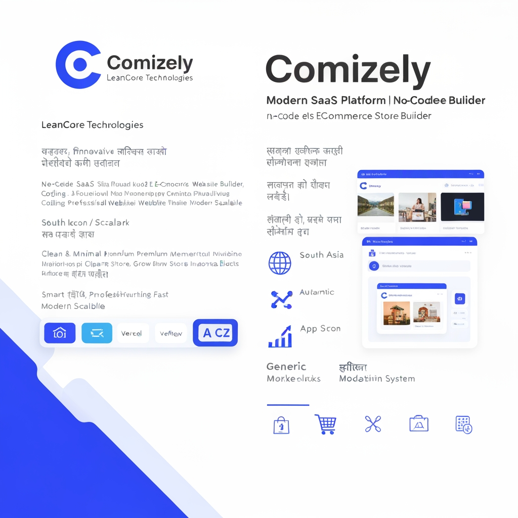 AI Design for লোগো ডিটেইলস:
লোগোর নাম: Comizely
কোম্পানি টাইপ: Modern SaaS Platform | No-Code ECommerce Store Builder
০
ব্র্যান্ড সম্পর্কে: Comizely হলো LeanCore Technologies-এর একটি আধুনিক SaaS প্রোডাক্ট। এটি একটি No-Code E-Commerce Website Builder, যার মাধ্যমে Coding ছাড়াই খুব সহজে Professional Website এবং Online Store তৈরি, পরিচালনা ও Grow করা যায়।
আমাদের লক্ষ্য হলো South Asia-এর উদ্যোক্তাদের জন্য অনলাইন ব্যবসা শুরু করা এবং পরিচালনা করা আরও সহজ, দ্রুত ও স্মার্ট করে তোলা।
লোগো স্টাইল: আমরা এমন একটি লোগো খুঁজছি যা হবে—
Clean
Modern
Premium
Minimal
Memorable
Timeless
International Standard
লোগোটি দেখলেই যেন একটি আধুনিক Global SaaS Brand–এর অনুভূতি আসে।
ব্র্যান্ড পার্সোনালিটি: লোগোর মাধ্যমে ফুটে উঠতে হবে—
Smart
Innovative
Fast
Professional
Reliable
Modern
Scalable
ডিজাইন রেফারেন্স: নিচের ব্র্যান্ডগুলোর ডিজাইন দর্শন ও মিনিমাল স্টাইল থেকে অনুপ্রেরণা নেওয়া যেতে পারে—
Framer
Linear
Vercel
Webflow
Stripe
Notion
অনুপ্রেরণা নেওয়া যাবে, তবে কোনোভাবেই কপি করা যাবে না।
লোগো প্রেফারেন্স:
Clean & Minimal
Modern SaaS Feel
Geometric Style
Unique & Memorable
Professional
Scalable
Strong Wordmark
Lettermark / Icon-Based Logo: একটি শক্তিশালী Brand Icon থাকলে অগ্রাধিকার দেওয়া হবে, যা ভবিষ্যতে App Icon, Favicon এবং Brand Symbol হিসেবে আলাদাভাবে ব্যবহার করা যাবে।
আইকন রিকোয়ারমেন্ট: আইকনটি হবে Simple, Unique এবং Brandable। প্রয়োজনে নিচের কনসেপ্টগুলো ব্যবহার করা যেতে পারে—
Letter C
Letter CZ
Abstract Technology Symbol
Connection
Growth
Digital Platform
Automation
Innovation
Building Blocks
Modular System
যা ব্যবহার করা যাবে না: নিচের Generic Element-গুলো ব্যবহার না করার জন্য অনুরোধ করা হচ্ছে—
Shopping Cart
Shopping Bag
Storefront
Trolley
Globe Icon
Generic Marketplace Graphics
Stock Icon
Clipart
AI Template
অতিরিক্ত জটিল বা হিজিবিজি ডিজাইন
আমরা এমন একটি লোগো চাই যা E-Commerce নয়, বরং Technology ও SaaS Platform–এর পরিচয় বহন করবে।
কালার নির্দেশনা: Designer's Choice
Vibrant RGB Color Palette ব্যবহার করতে পারেন।
ব্র্যান্ডের সাথে মানানসই Creative, Premium এবং Modern Color Combination-কে অগ্রাধিকার দেওয়া হবে।
টার্গেট অডিয়েন্স:
Online Entrepreneurs
E-Commerce Business Owners
Facebook Sellers
Instagram Business
WhatsApp Business
TikTok Sellers
Small & Medium Businesses (SMEs)
Startups
Digital Agencies
ব্যবহার: লোগোটি ব্যবহার করা হবে—
Website
Mobile App
Dashboard
Favicon
Social Media
Business Card
Presentation
Marketing Materials
Product UI
Software Interface
তাই লোগোটি ছোট-বড় সব সাইজেই পরিষ্কার, স্কেলেবল এবং সহজে চেনা যায় এমন হতে হবে।
Mockup Presentation (Preferred): ডিজাইনটি নিচের যেকোনো বা একাধিক Mockup-এ উপস্থাপন করলে অগ্রাধিকার দেওয়া হবে—
বিশেষ নির্দেশনা: ডিজাইনারকে সম্পূর্ণ Creative Freedom দেওয়া হলো।
আমরা এমন একটি Original, Premium, Timeless এবং Memorable Brand Identity খুঁজছি, যা ভবিষ্যতে South Asia-এর অন্যতম শীর্ষ No-Code Commerce Platform হিসেবে Comizely-এর পরিচয় বহন করবে।
creat a professional logo