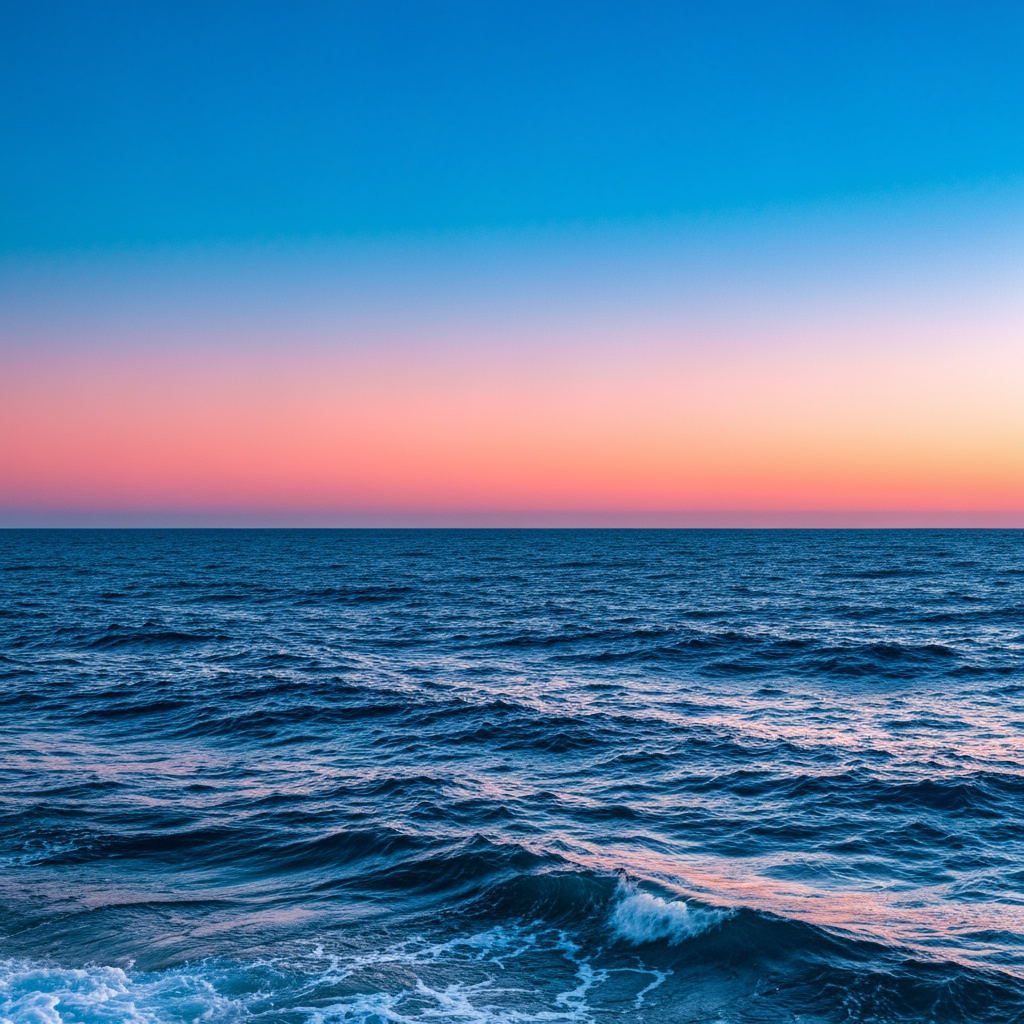 AI Design for add natural sky and ocean