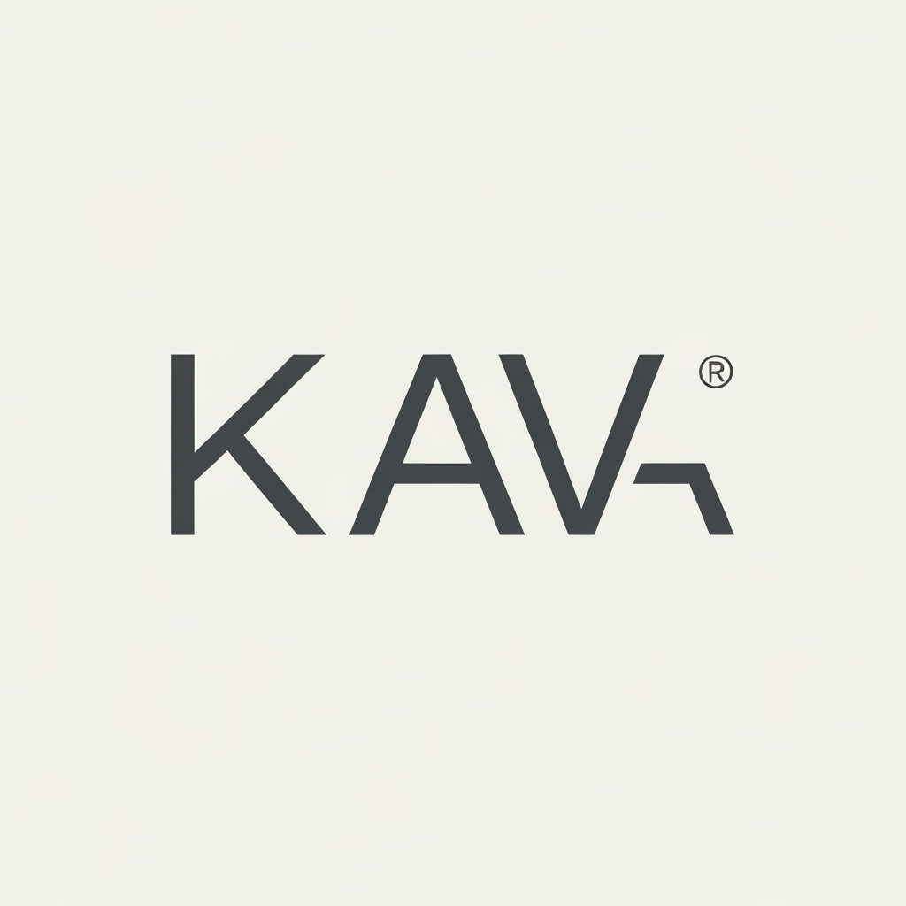 AI Design for i want to create the logo KAVA