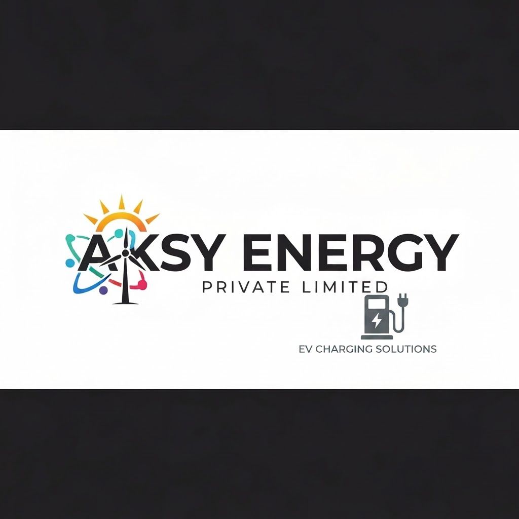 AI Design for AKSY ENERGY PRIVATE LIMITED LOGO GENERATE FOR EV CHARGERS