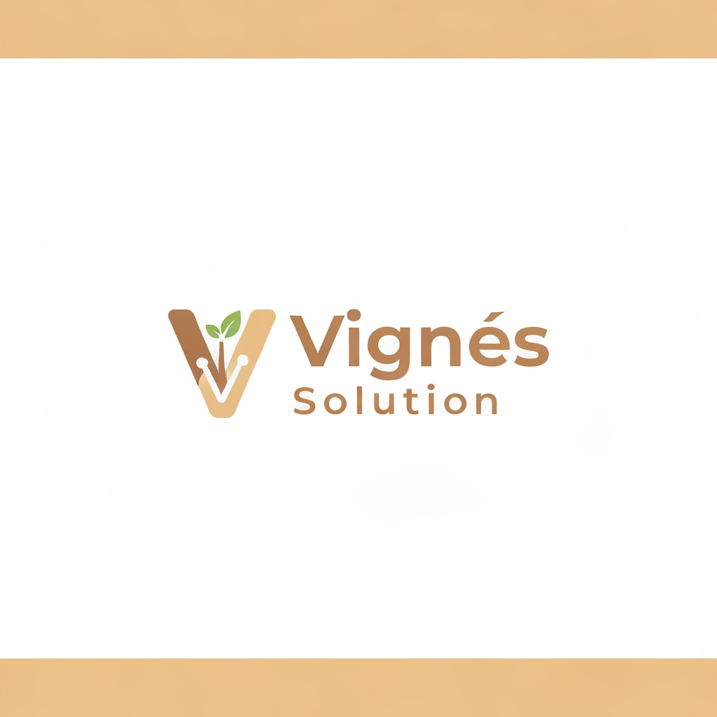 AI Design for i want to create my business logo for vignes solution