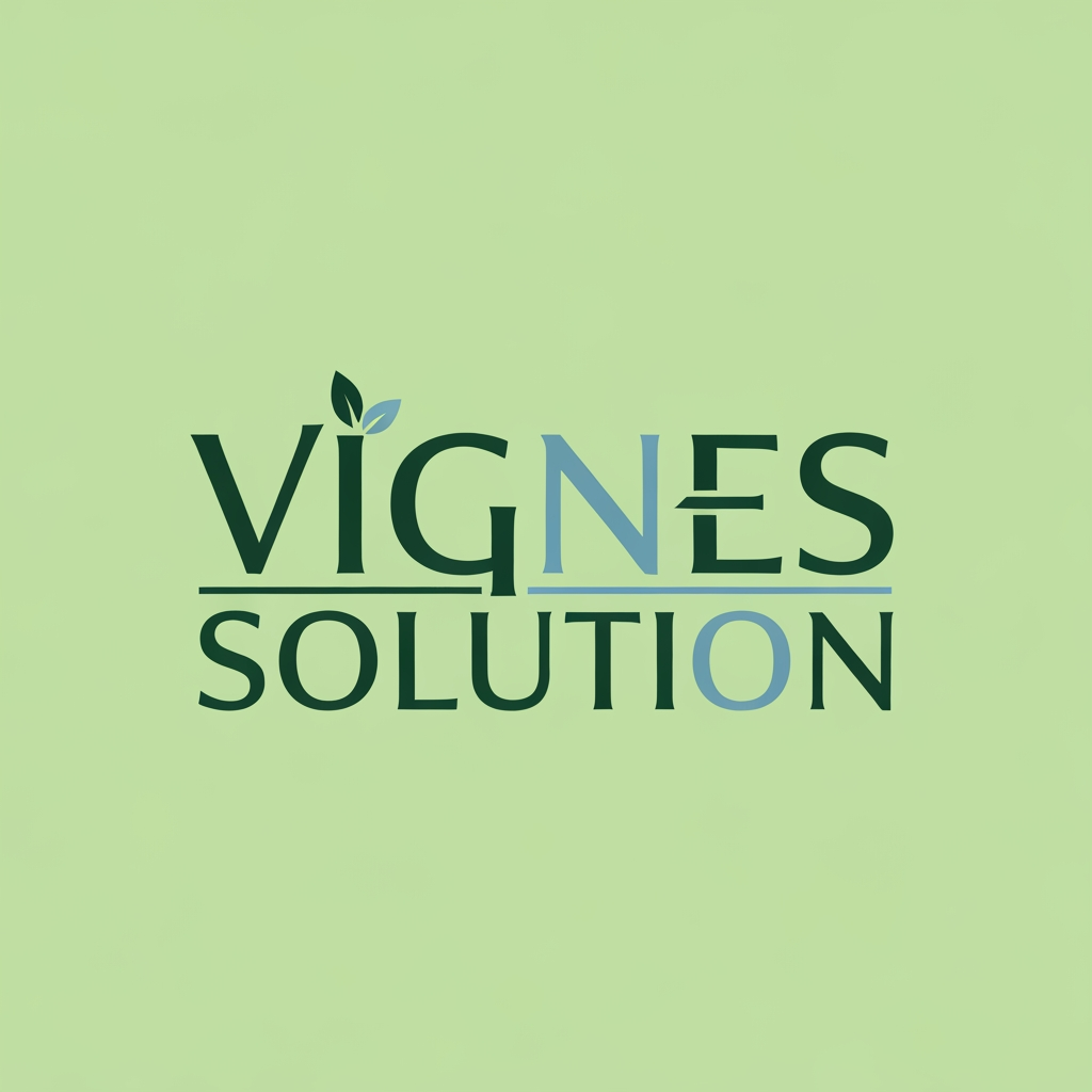AI Design for i want to create my business logo for vignes solution