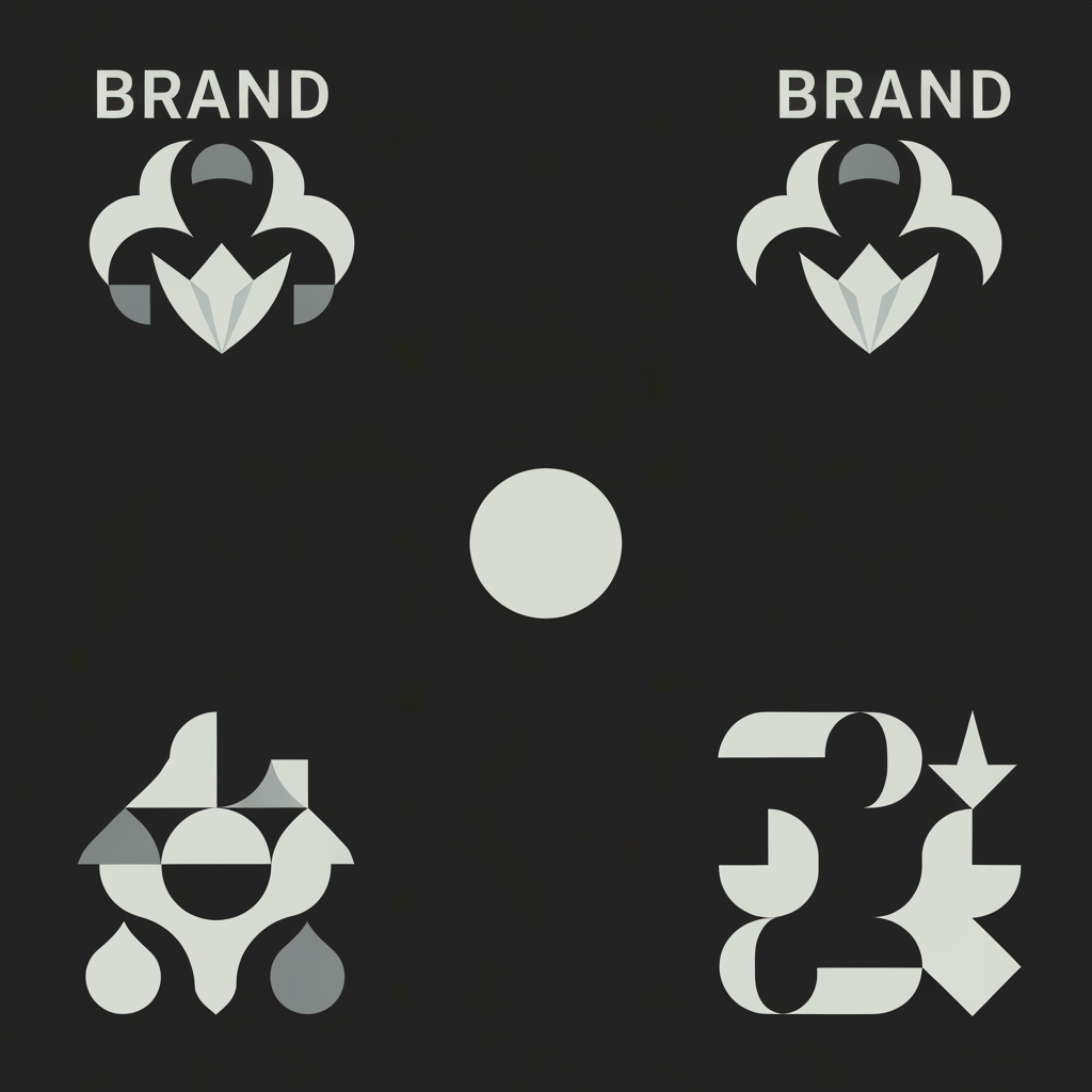 AI Design for Brand pattern or graphic asset concept for i want a logo for my website its about cow milk i need a cow and a calf drinking milk customer should sense the trust. Repeating visual motif, icon pattern, texture, or abstract brand world element, clean edges, cohesive palette, usable as a background or packaging detail, no text.