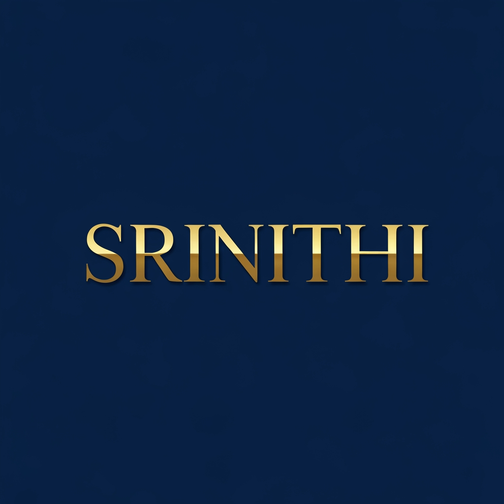 AI Design for SRINITHI LOGO