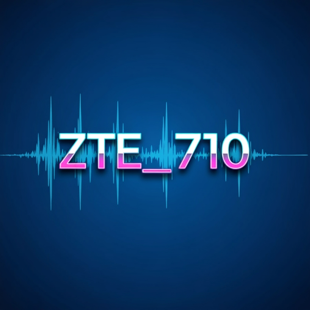 AI Design for MAKE A LOGO FOR AN EDITING CHANNEL NAMED ZTE_710