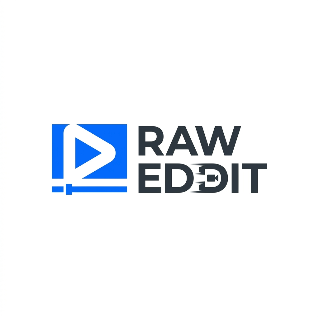 AI Design for A professional, minimalist redesign of a logo, featuring clean geometric lines, balanced negative space, and a sophisticated color palette. The aesthetic should be modern and versatile, presented as a high-resolution vector style graphic on a clean white background to emphasize clarity and brand identity. make this logo related to our proffesion which is video editing and motion graphics.