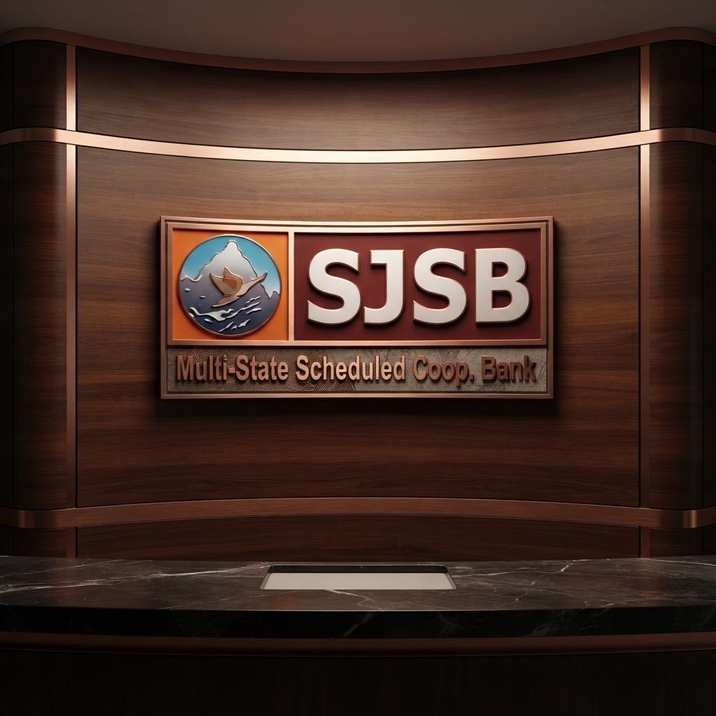 AI Design for Square social feed visual for brand. Strong central subject, clean composition, platform-ready crop, cohesive color and mood, clear empty area for caption or headline to be added later, no readable text generated.
Incorporate the attached brand element reference image (Reference A: brand element "SJSB Bank Logo") into the composition where natural — preserve the depicted brand element's appearance.