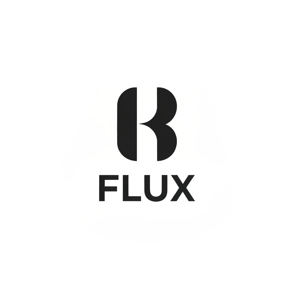 AI Design for a logo for unit called flux