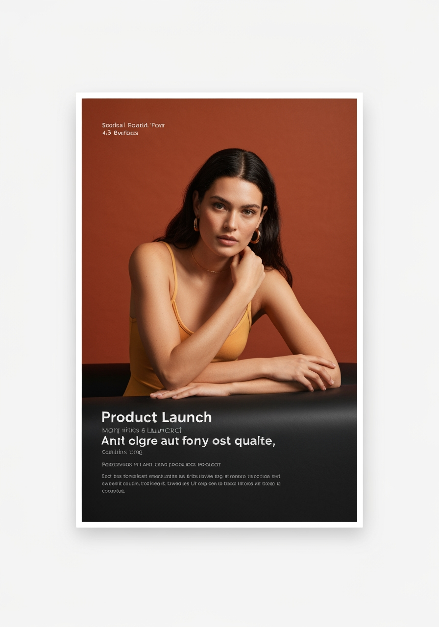 AI Design for Portrait social feed visual concept for Carousel posts for a product launch. Scroll-stopping focal point, editorial crop, balanced foreground and background, designed for a 4:5 feed placement, no generated text or UI elements.