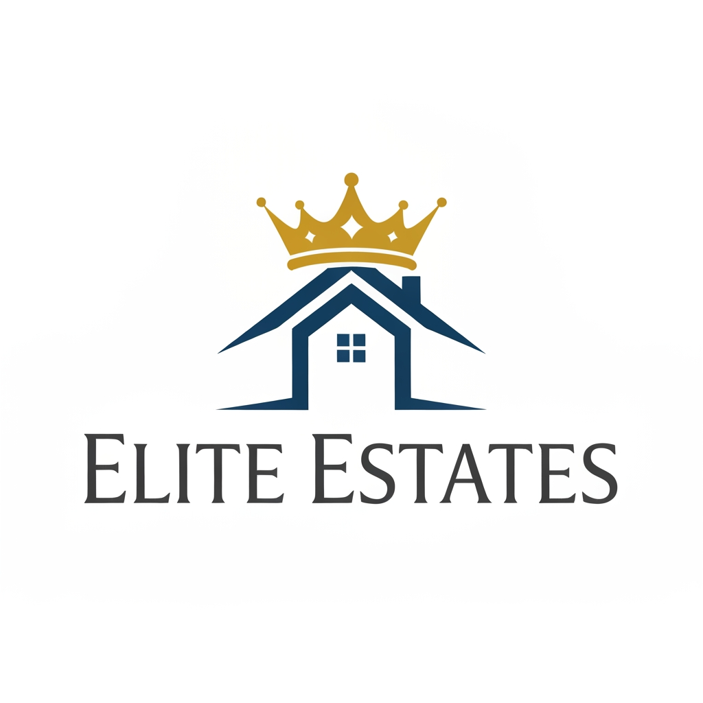 AI Design for make a logo for my real estate website which named as Elite Estates