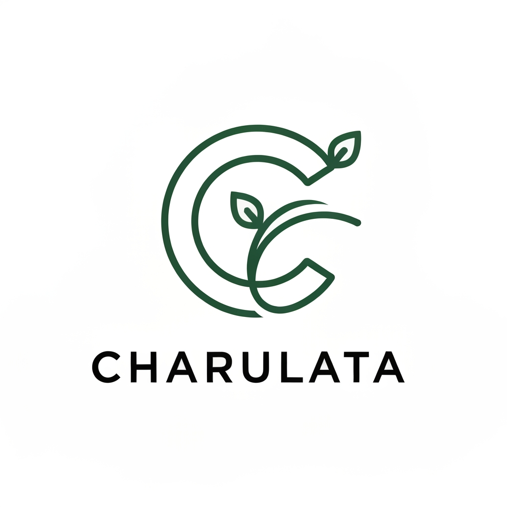 AI Design for Design a world-class minimalist logo for "Charulata", a premium Green Lifestyle and Sustainable Living brand.

Create a unique, iconic symbol using the letter "C" as the foundation. The icon should be constructed from a single continuous circular motion, representing the cycle of nature, sustainability, harmony, and long-term growth. Integrate subtle negative space to naturally form an abstract growth curve or emerging sprout without using a literal or generic leaf. The growth element should feel like an organic extension of the "C", not a separate object.

The icon must communicate:
• Care
• Sustainability
• Nature
• Growth
• Trust
• Modern Lifestyle

Style:
Minimalist, geometric, flat vector, monoline, balanced proportions, Swiss-inspired design, timeless branding, premium identity, clean negative space, iconic silhouette, highly memorable, scalable, perfect symmetry where appropriate.

Typography:
Modern geometric sans-serif, clean, elegant, premium, easy to read with generous spacing.

Color:
Deep Forest Green (#14532D) or Premium Green (#1E7A4D). The logo must work perfectly in single color, black, and white.

Background:
Pure white.

Requirements:
Vector logo, flat design, icon-first identity, suitable for website, mobile app, favicon, packaging, business card, signage, and luxury branding.

Negative Prompt:
generic leaf icon, stock logo, clipart, AI template, copied design, tree, globe, recycle symbol, water drop, flower, heart, overly decorative shapes, gradients, shadows, glow, 3D, bevel, emboss, mockup, realistic rendering, complex illustration, low quality, text effects