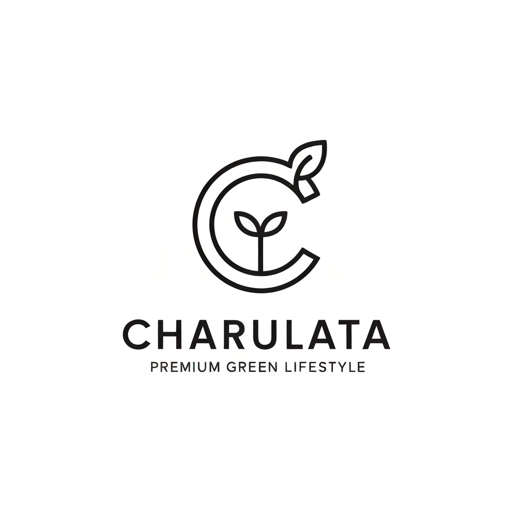 AI Design for Design an ultra-minimal luxury logo for "Charulata", a premium Green Lifestyle brand.

Create a unique icon from a single continuous geometric letter "C". Use elegant circular motion and sophisticated negative space to express care, sustainable growth, balance, and harmony. The icon should feel intelligent, iconic, and timeless without using a literal leaf or any obvious eco symbol.

The design must be bold in simplicity, memorable at first glance, perfectly balanced, visually quiet, and instantly recognizable as an app icon.

Flat vector, monoline geometry, Swiss design principles, luxury branding, optical balance, perfect proportions, modern corporate identity, iconic silhouette, single-color masterpiece.

White background.

No text effects.

No mockup.