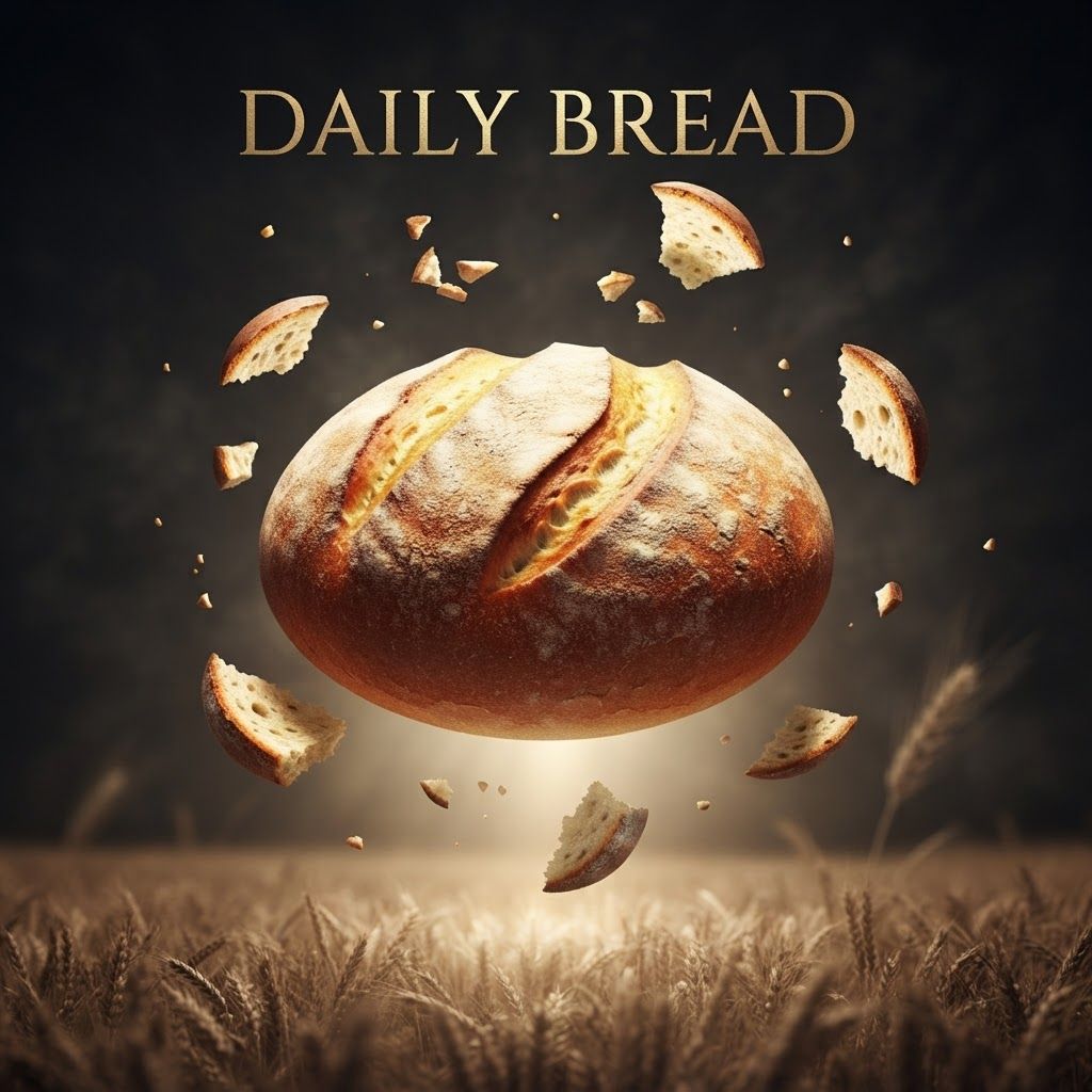 AI Design for change it to more professional look and add title as daily bread