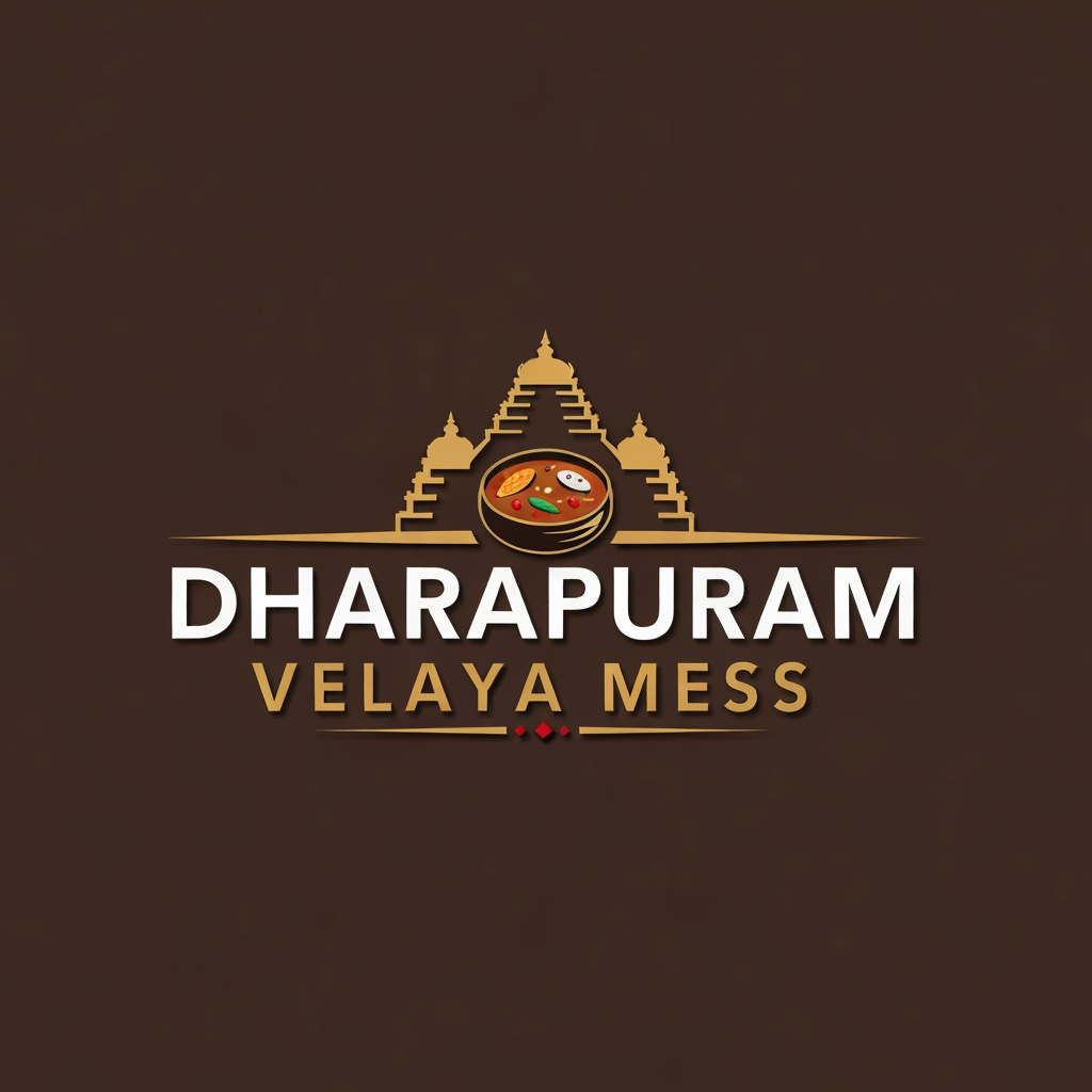 AI Design for DHARAPURAM VELAYYA MESS
NEED LOGO THIS IS RESTAURANT