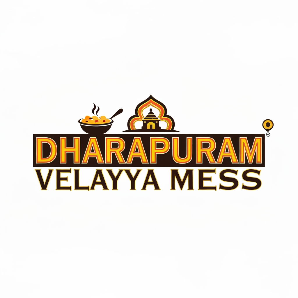 AI Design for DHARAPURAM VELAYYA MESS
NEED LOGO THIS IS RESTAURANT