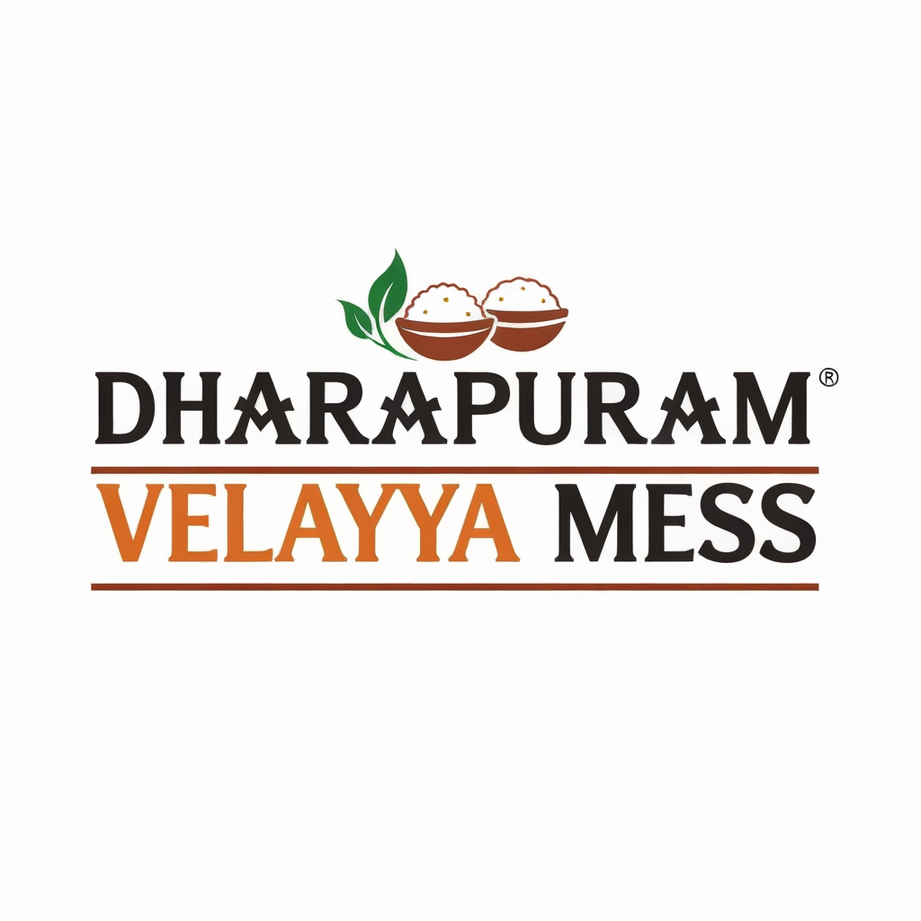 AI Design for DHARAPURAM VELAYYA MESS
NEED LOGO THIS IS RESTAURANT
