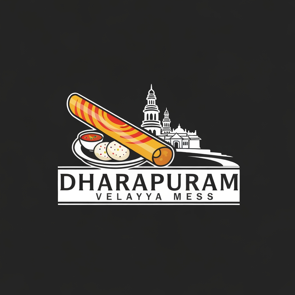 AI Design for DHARAPURAM VELAYYA MESS
NEED LOGO THIS IS RESTAURANT