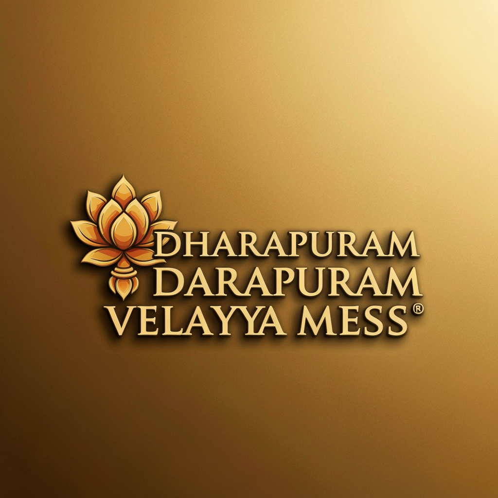 AI Design for DHARAPURAM VELAYYA MESS
NEED LOGO FOR OUR RESTAURANT