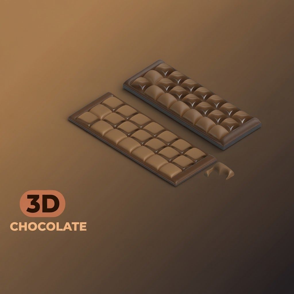 AI Design for Square social feed visual for brand. Strong central subject, clean composition, platform-ready crop, cohesive color and mood, clear empty area for caption or headline to be added later, no readable text generated.
Incorporate the attached brand element reference image (Reference A: brand element "3D Chocolate Asset") into the composition where natural — preserve the depicted brand element's appearance.
